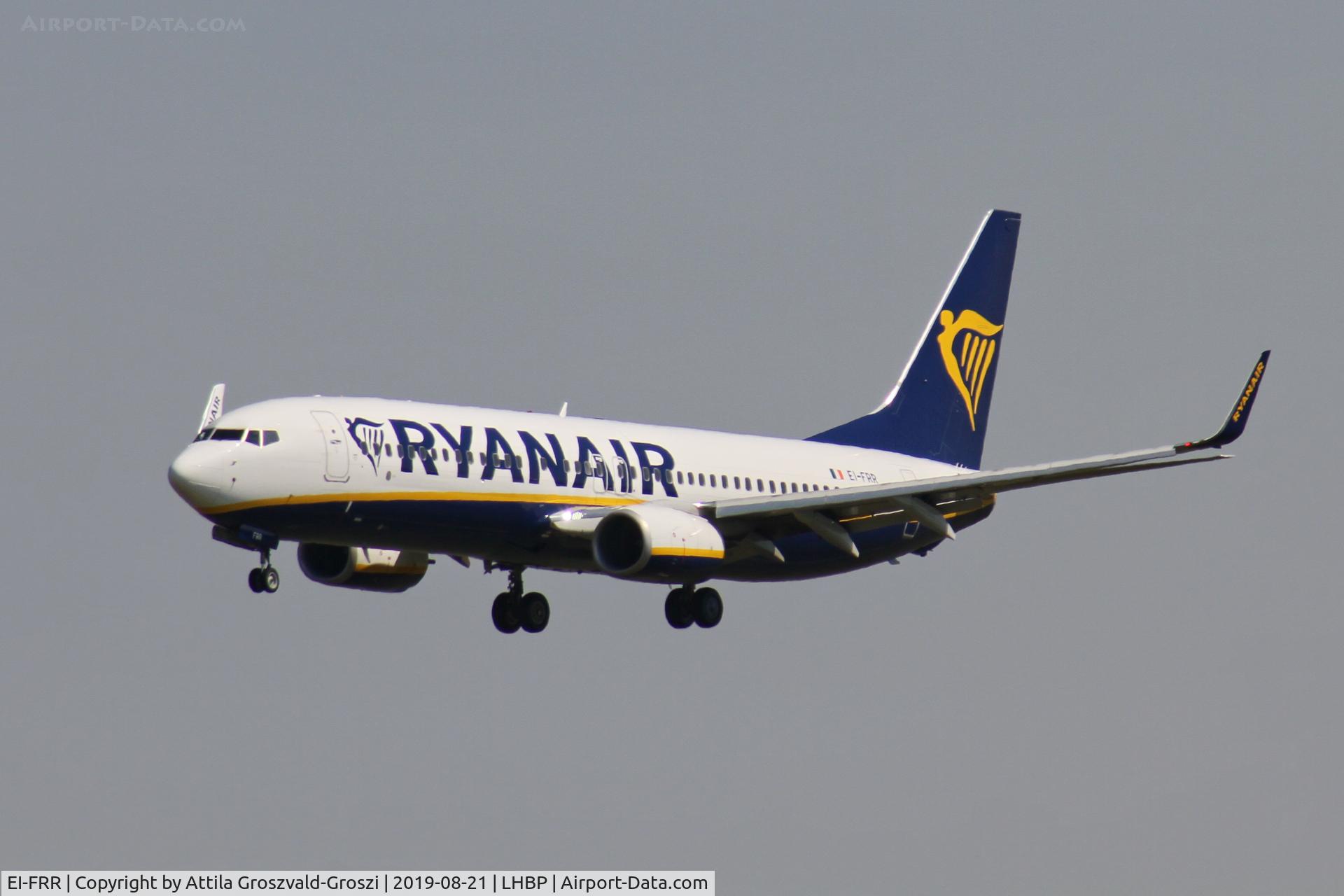 EI-FRR, 2016 Boeing 737-8AS C/N 44739, LHBP/BUD - Budapest Ferihegy, Liszt Ferenc International Airport, Hungary