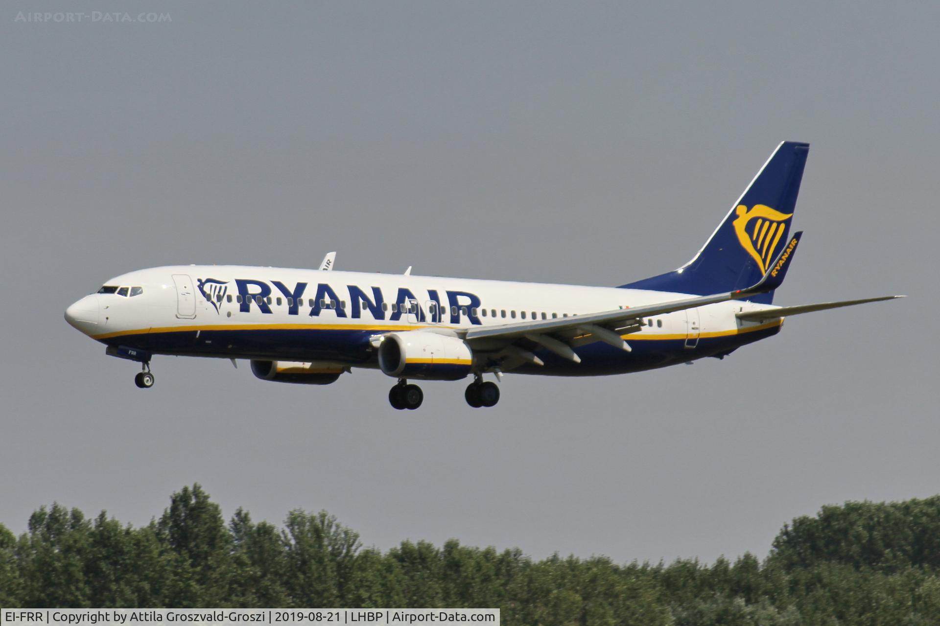 EI-FRR, 2016 Boeing 737-8AS C/N 44739, LHBP/BUD - Budapest Ferihegy, Liszt Ferenc International Airport, Hungary