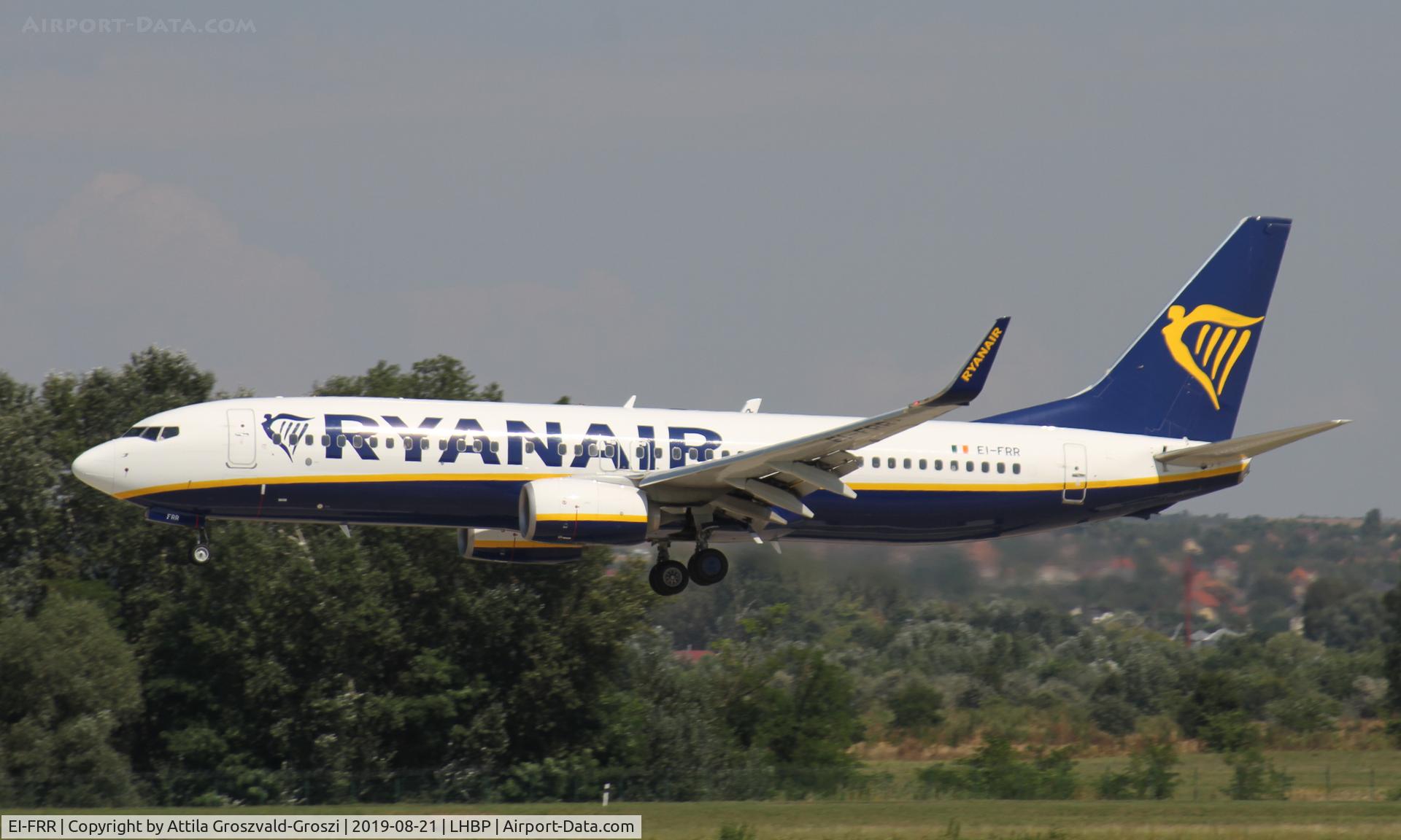 EI-FRR, 2016 Boeing 737-8AS C/N 44739, LHBP/BUD - Budapest Ferihegy, Liszt Ferenc International Airport, Hungary