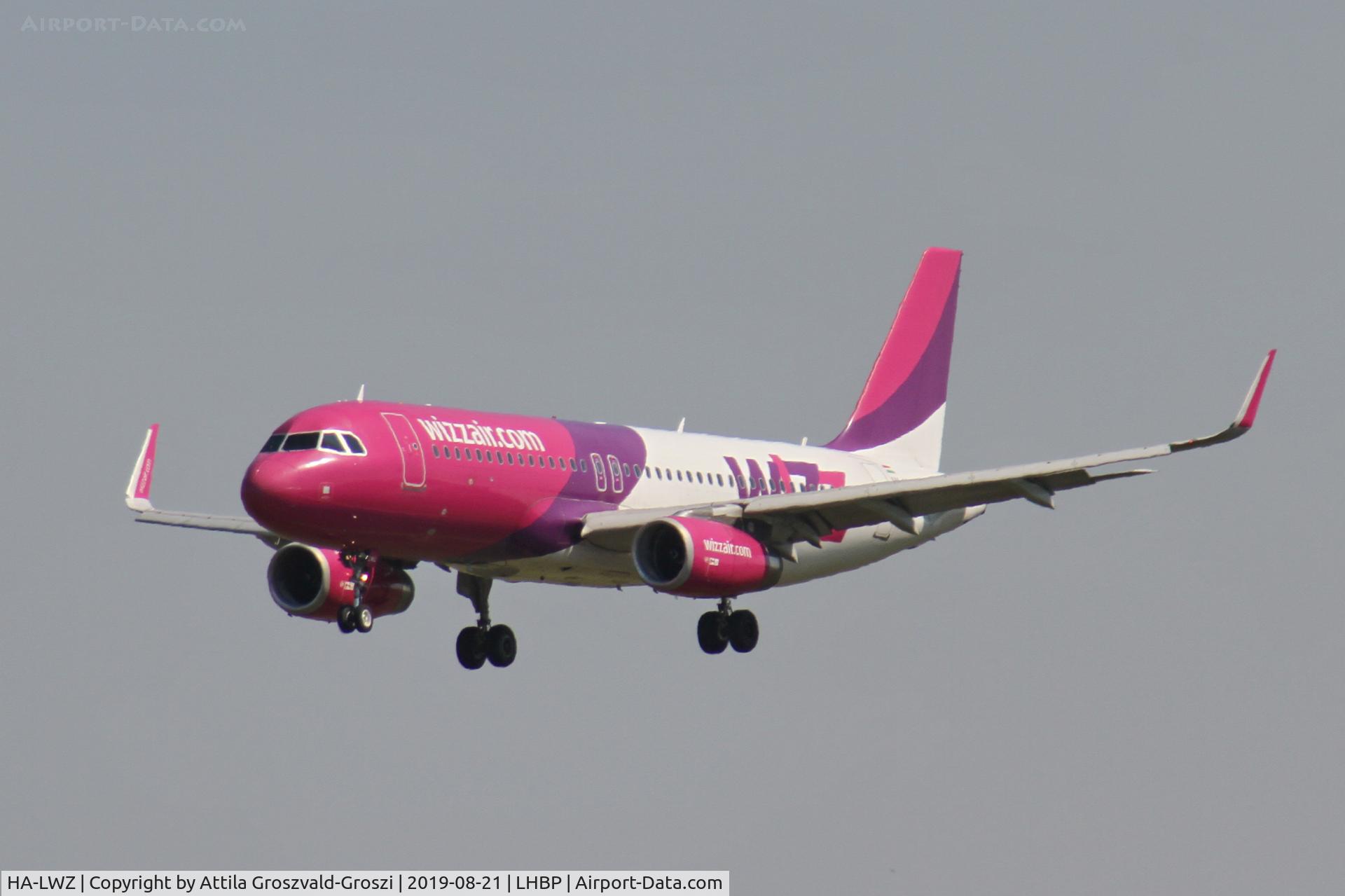 HA-LWZ, 2014 Airbus A320-232 C/N 6086, LHBP/BUD - Budapest Ferihegy, Liszt Ferenc International Airport, Hungary