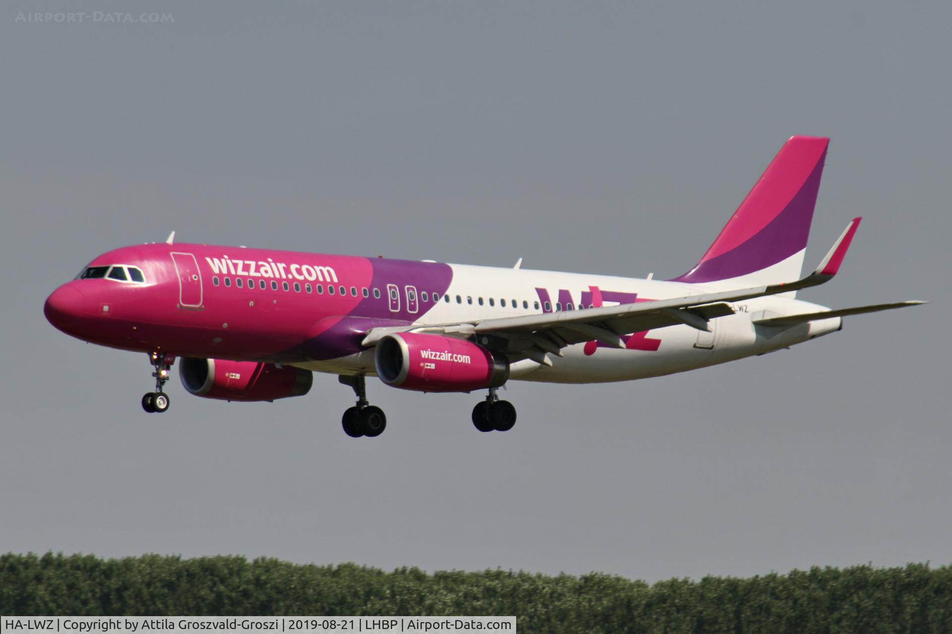 HA-LWZ, 2014 Airbus A320-232 C/N 6086, LHBP/BUD - Budapest Ferihegy, Liszt Ferenc International Airport, Hungary