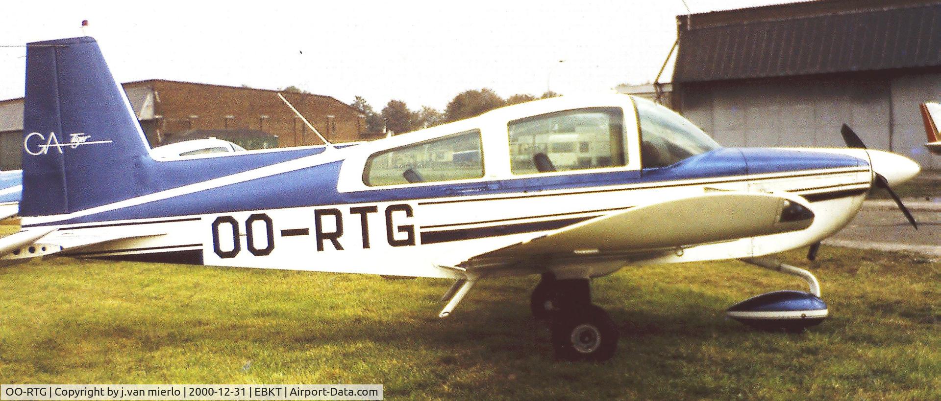 OO-RTG, 1979 Gulfstream American AA-5B Tiger C/N AA5B-1029, RTC Wevelgem