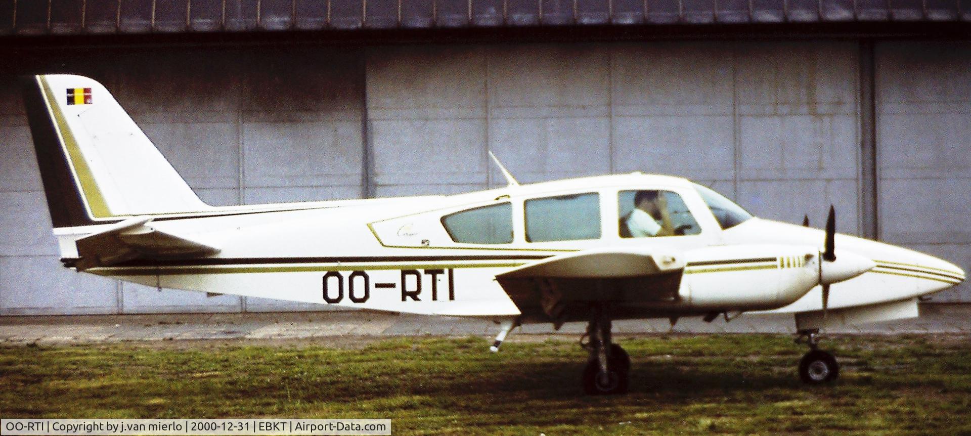 OO-RTI, 1979 Gulfstream American GA-7 Cougar C/N GA7-0109, RTC Wevelgem