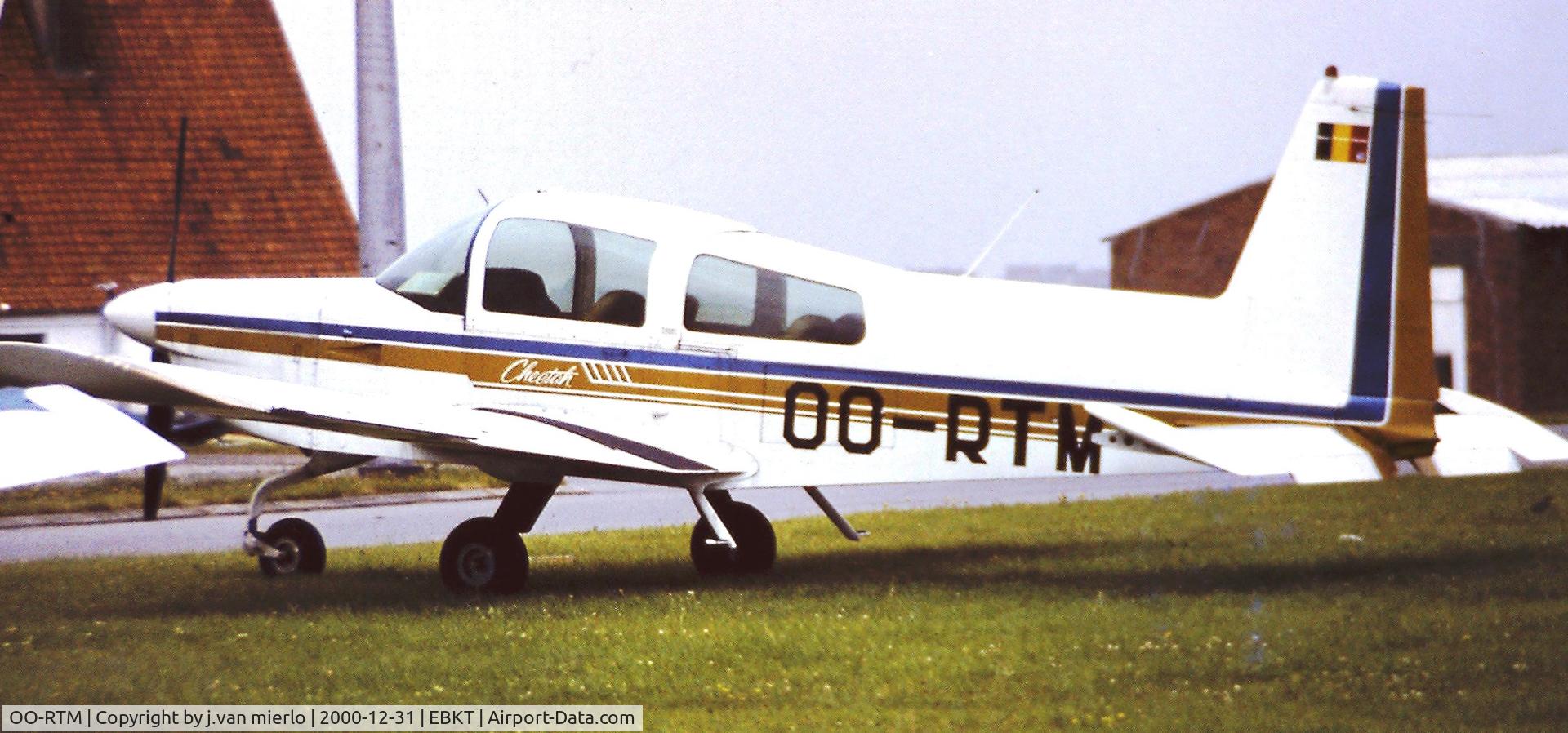 OO-RTM, 1979 Gulfstream American Corp AA-5A C/N AA5A-0729, RTC Wevelgem