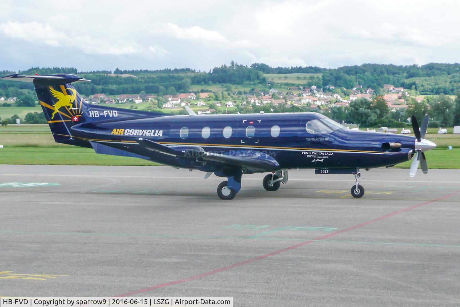HB-FVD, 2008 Pilatus PC-12/47E C/N 1072, At Grenchen