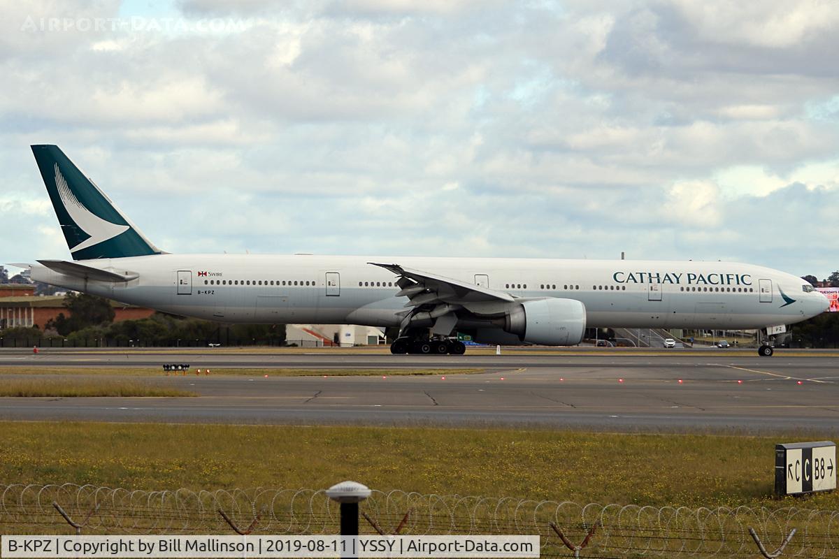 B-KPZ, 2012 Boeing 777-367/ER C/N 37900, in from HKG