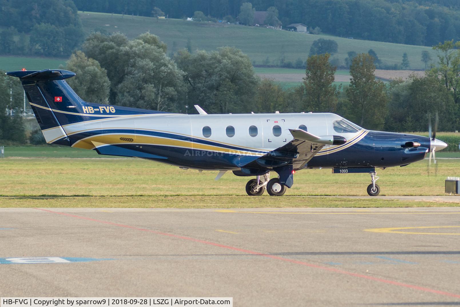 HB-FVG, 2008 Pilatus PC-12/47E C/N 1083, At Grenchen