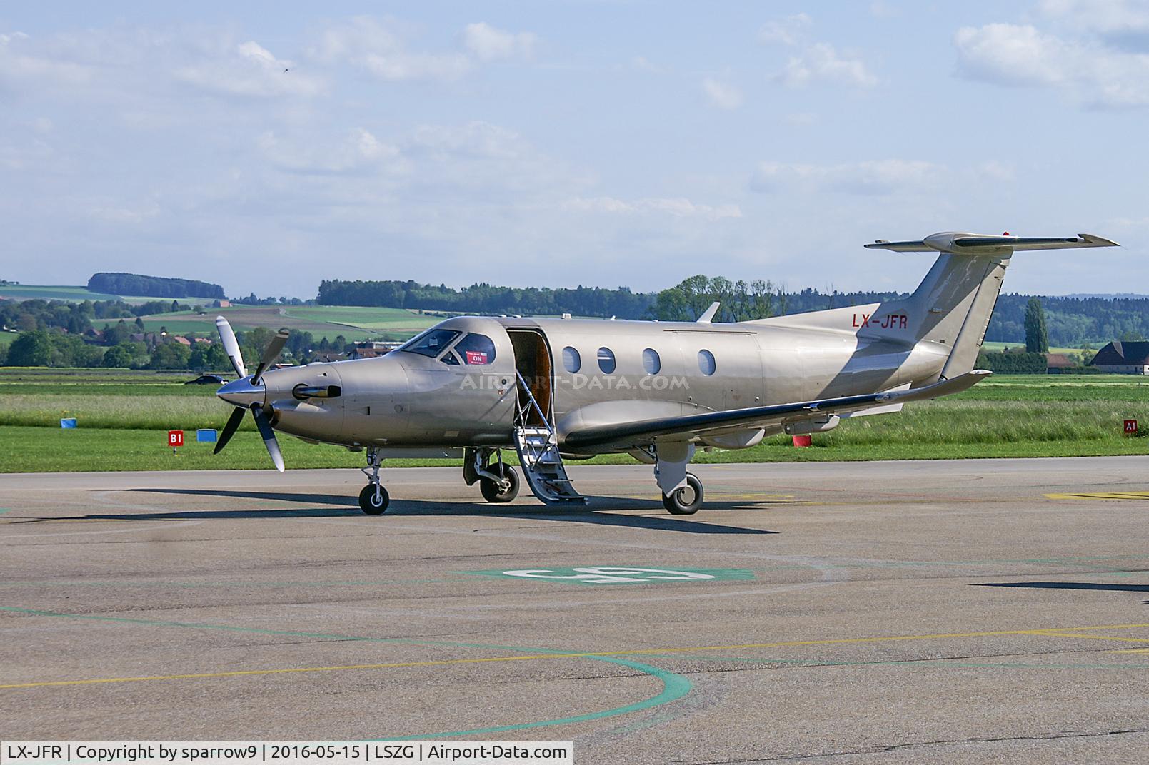 LX-JFR, 2010 Pilatus PC-12/47E C/N 1233, At Grenchen