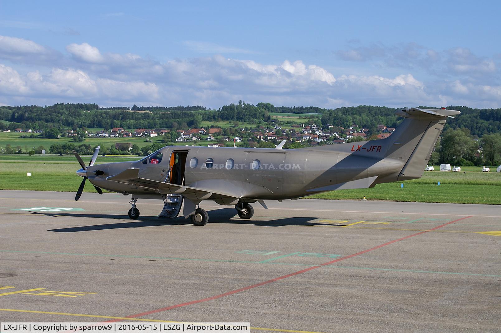 LX-JFR, 2010 Pilatus PC-12/47E C/N 1233, At Grenchen