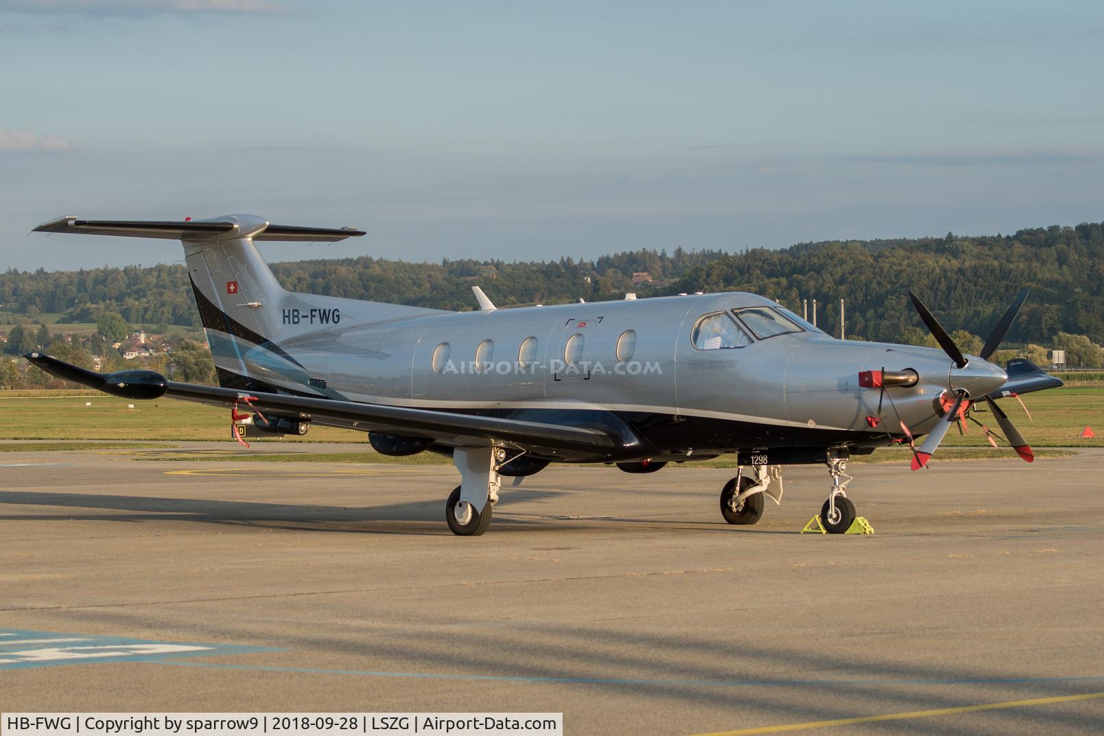 HB-FWG, 2011 Pilatus PC-12/47E C/N 1298, At Grenchen
