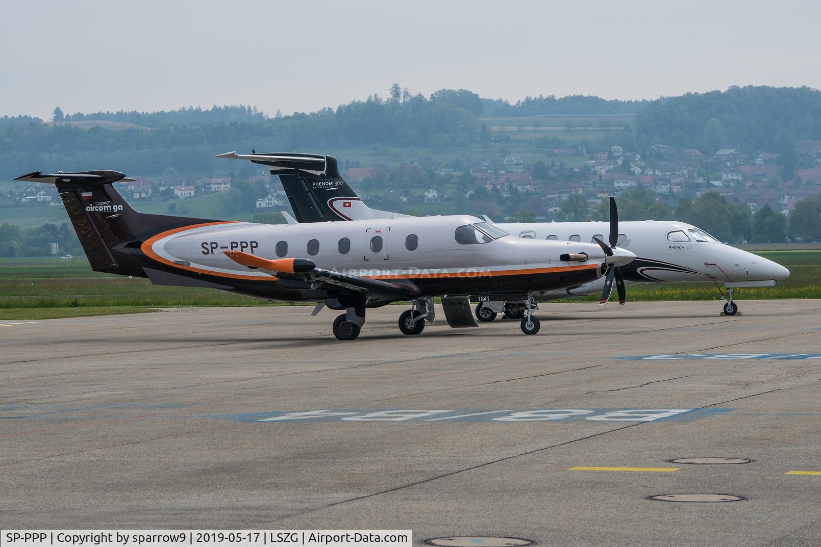 SP-PPP, 2018 Pilatus PC-12/47E NG C/N 1841, At Grenchen