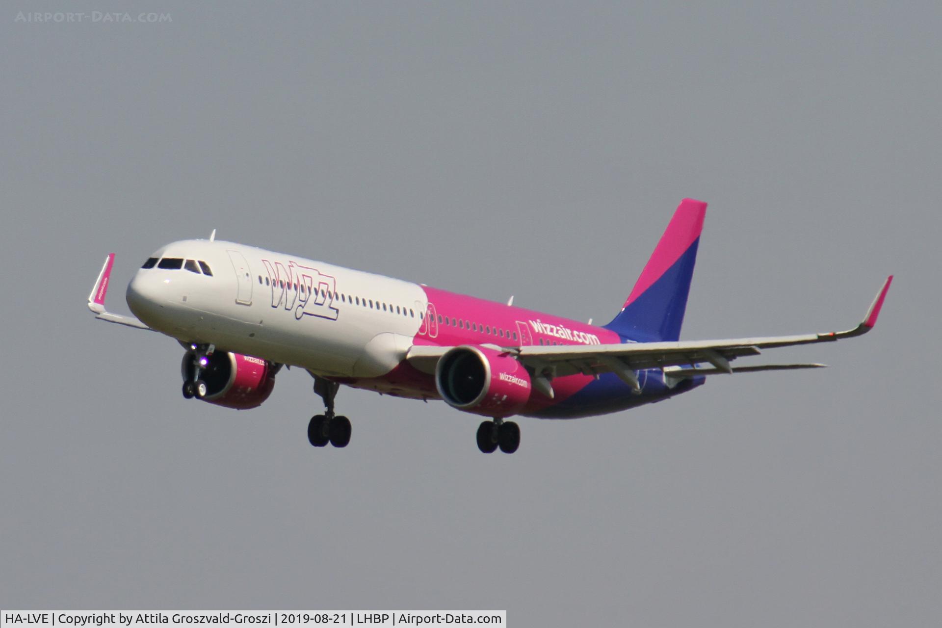 HA-LVE, 2019 Airbus A321-271NX C/N 8941, LHBP/BUD - Budapest Ferihegy, Liszt Ferenc International Airport, Hungary