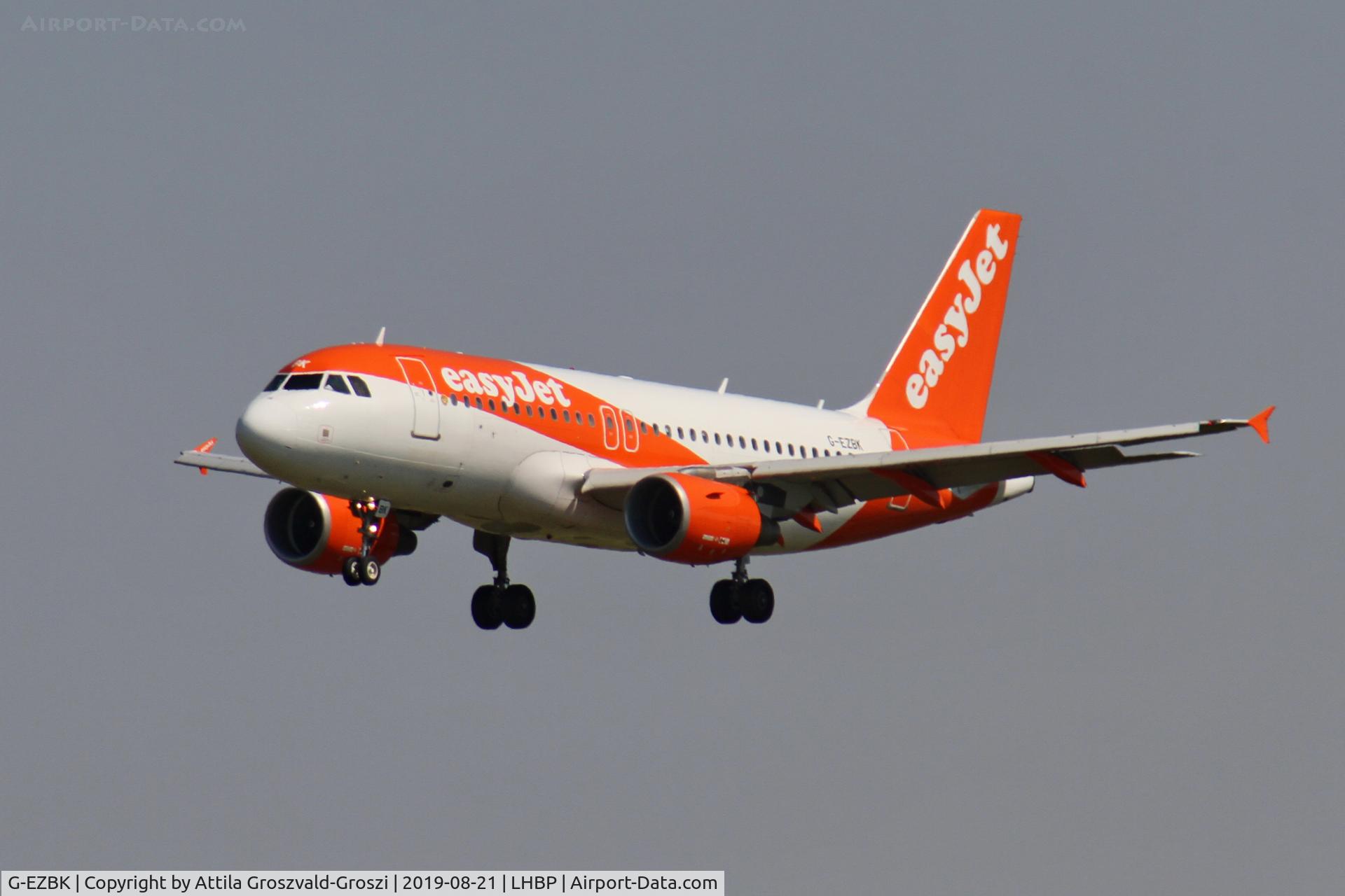 G-EZBK, 2007 Airbus A319-111 C/N 3041, LHBP/BUD - Budapest Ferihegy, Liszt Ferenc International Airport, Hungary
