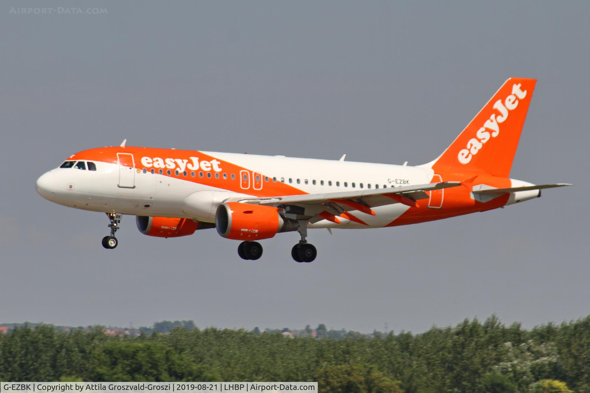 G-EZBK, 2007 Airbus A319-111 C/N 3041, LHBP/BUD - Budapest Ferihegy, Liszt Ferenc International Airport, Hungary