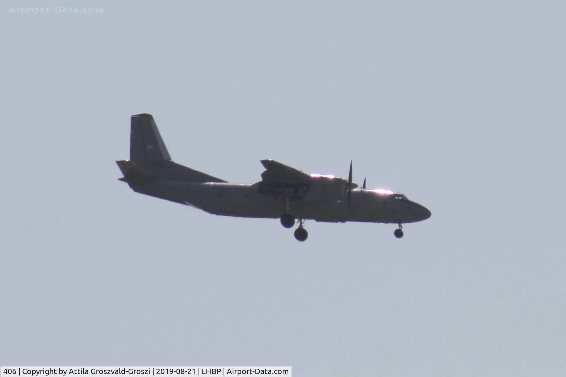 406, 1975 Antonov An-26 C/N 3767, LHBP/BUD - Budapest Ferihegy, Liszt Ferenc International Airport, Hungary
