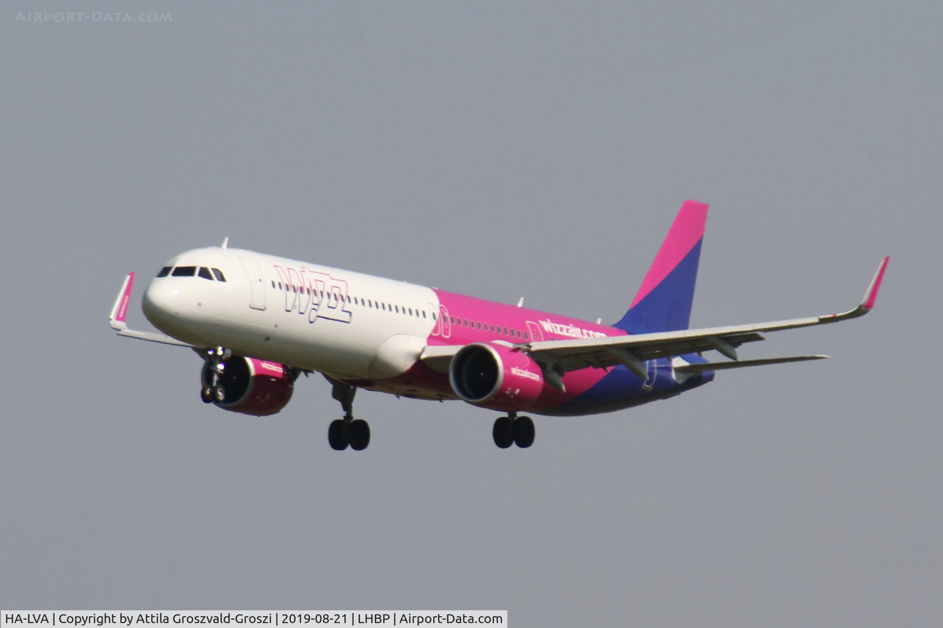 HA-LVA, 2019 Airbus A321-271NX C/N 8712, LHBP/BUD - Budapest Ferihegy, Liszt Ferenc International Airport, Hungary