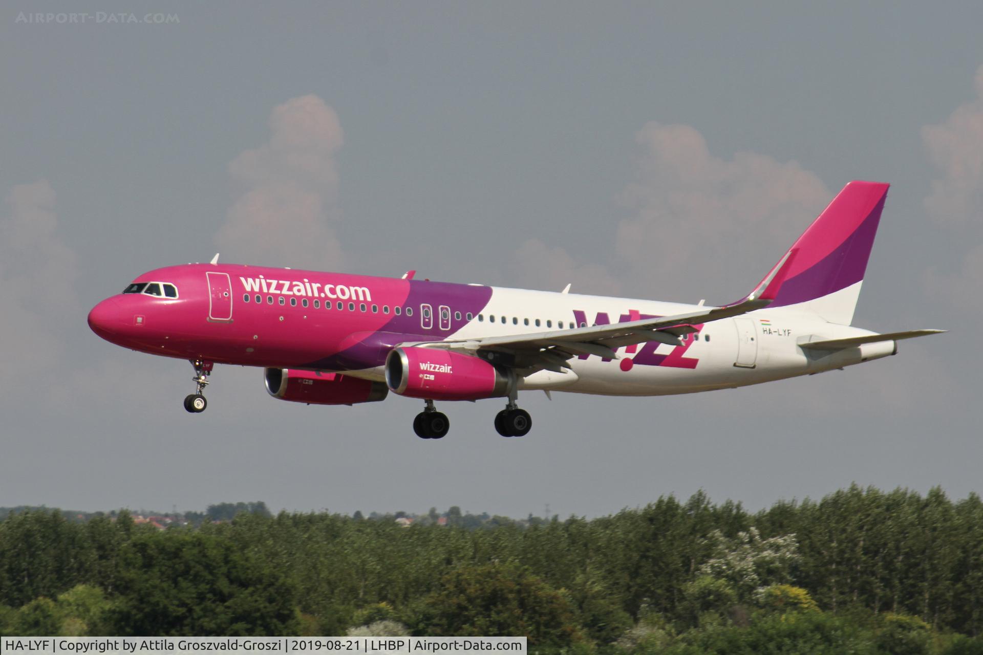 HA-LYF, 2014 Airbus A320-232 C/N 6195, LHBP/BUD - Budapest Ferihegy, Liszt Ferenc International Airport, Hungary