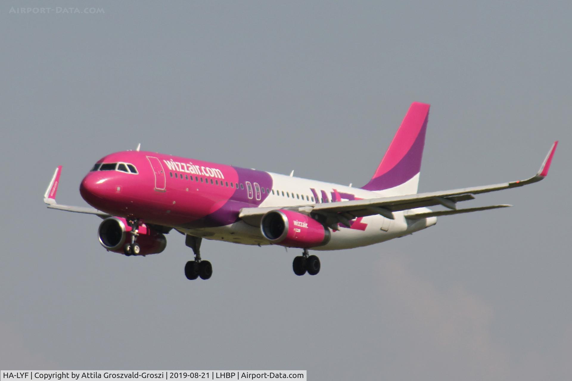 HA-LYF, 2014 Airbus A320-232 C/N 6195, LHBP/BUD - Budapest Ferihegy, Liszt Ferenc International Airport, Hungary