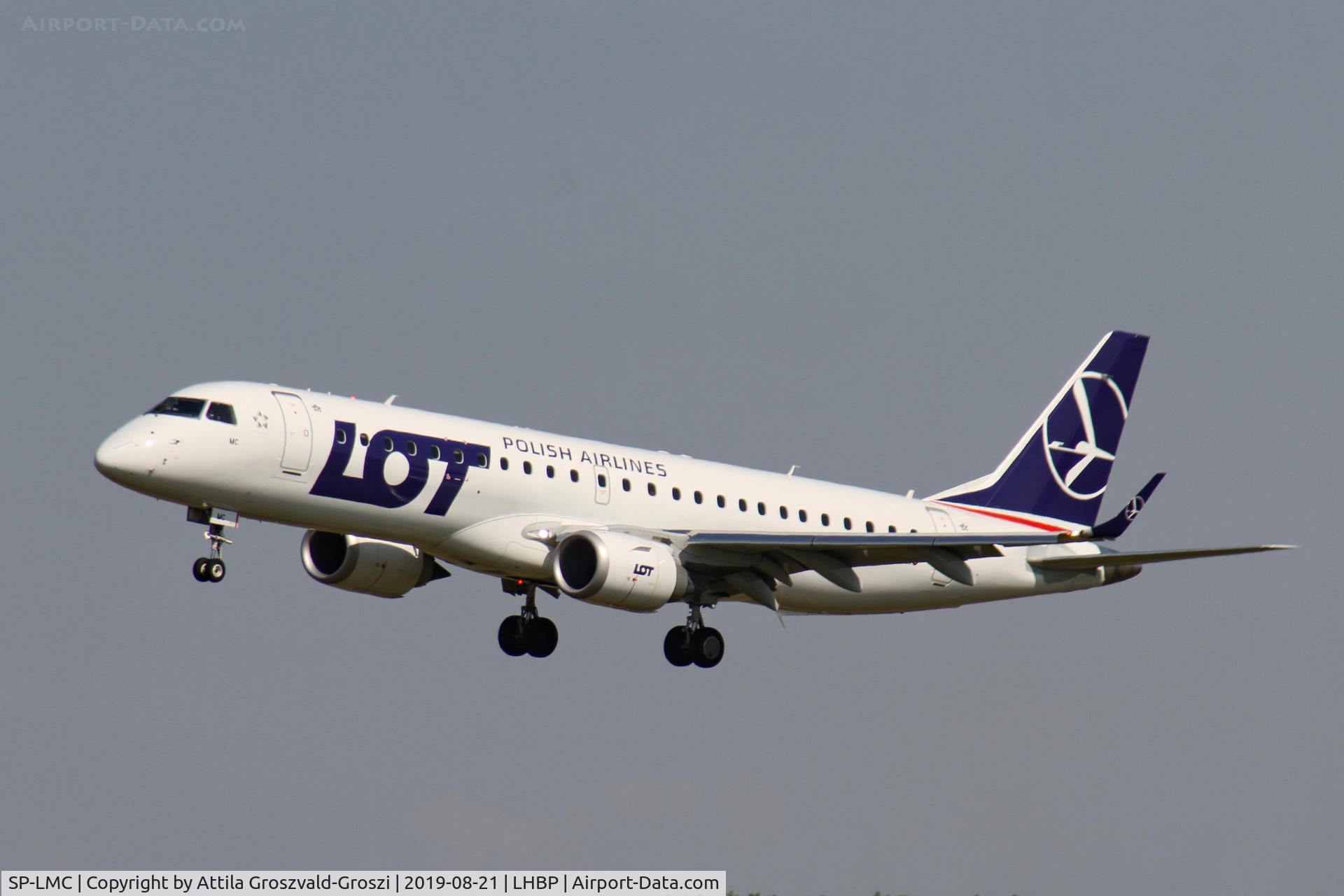 SP-LMC, 2018 Embraer 190LR (ERJ-190-100LR) C/N 19000763, LHBP/BUD - Budapest Ferihegy, Liszt Ferenc International Airport, Hungary