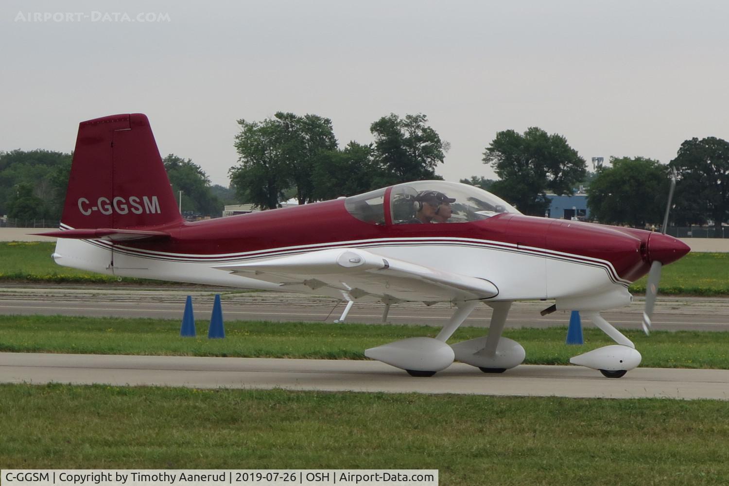 C-GGSM, 2018 Vans RV-9A C/N 92084, 2018 Vans RV-9A, c/n: 92084