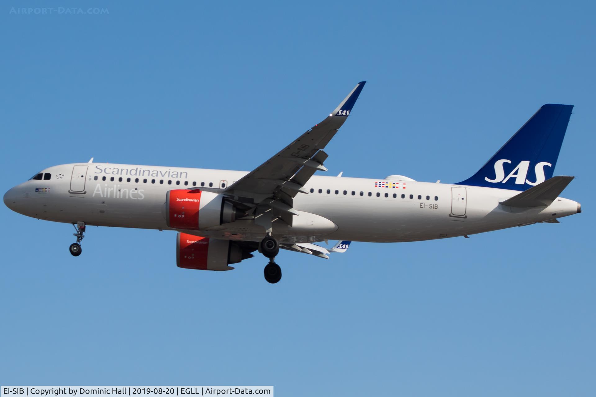 EI-SIB, 2017 Airbus A320-251N C/N 7951, Landing RWY 27R