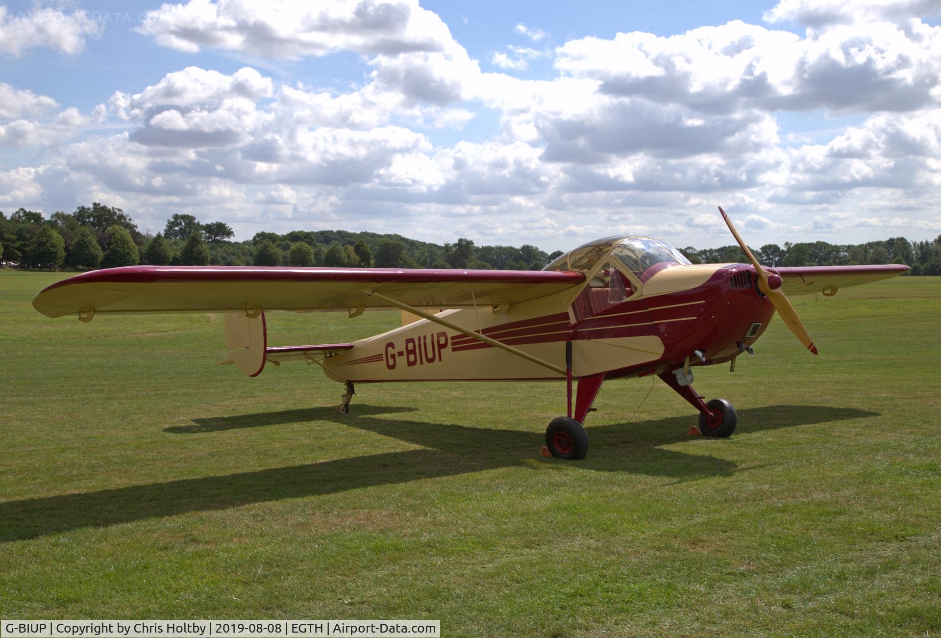 G-BIUP, 1950 Nord NC-854S C/N 54, Welcome visitor to the Gathering of Moths Day 2019 at Old Warden