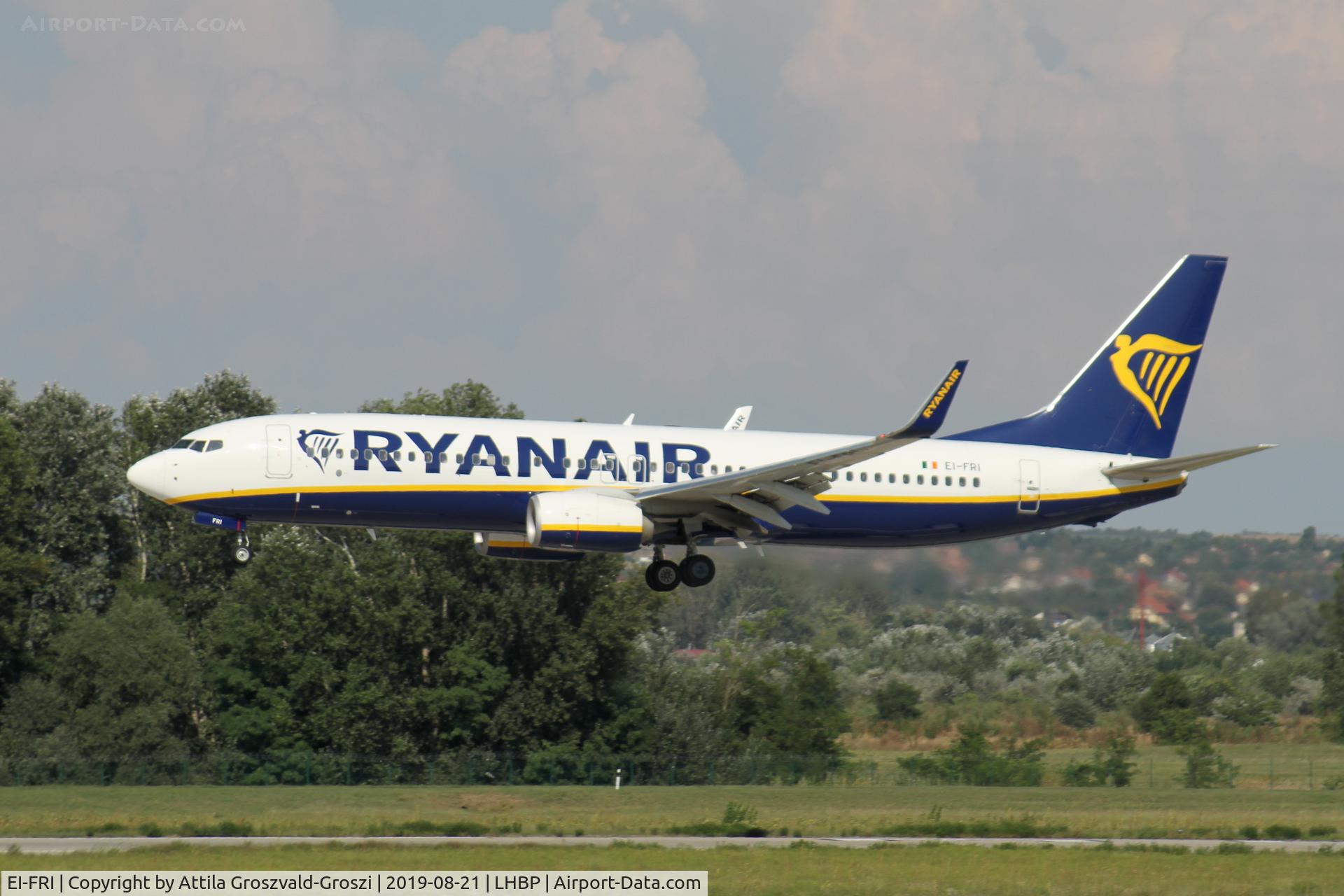 EI-FRI, 2016 Boeing 737-8AS C/N 44733, LHBP/BUD - Budapest Ferihegy, Liszt Ferenc International Airport, Hungary