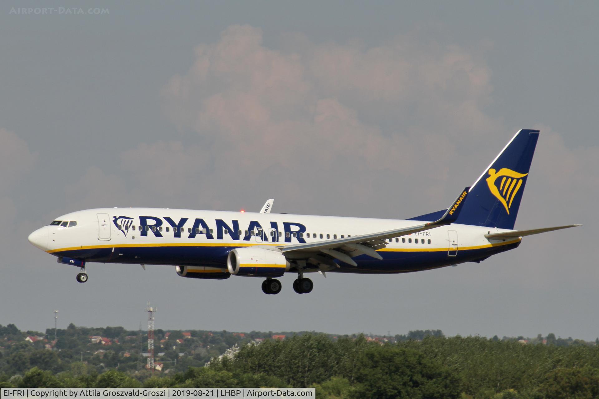 EI-FRI, 2016 Boeing 737-8AS C/N 44733, LHBP/BUD - Budapest Ferihegy, Liszt Ferenc International Airport, Hungary