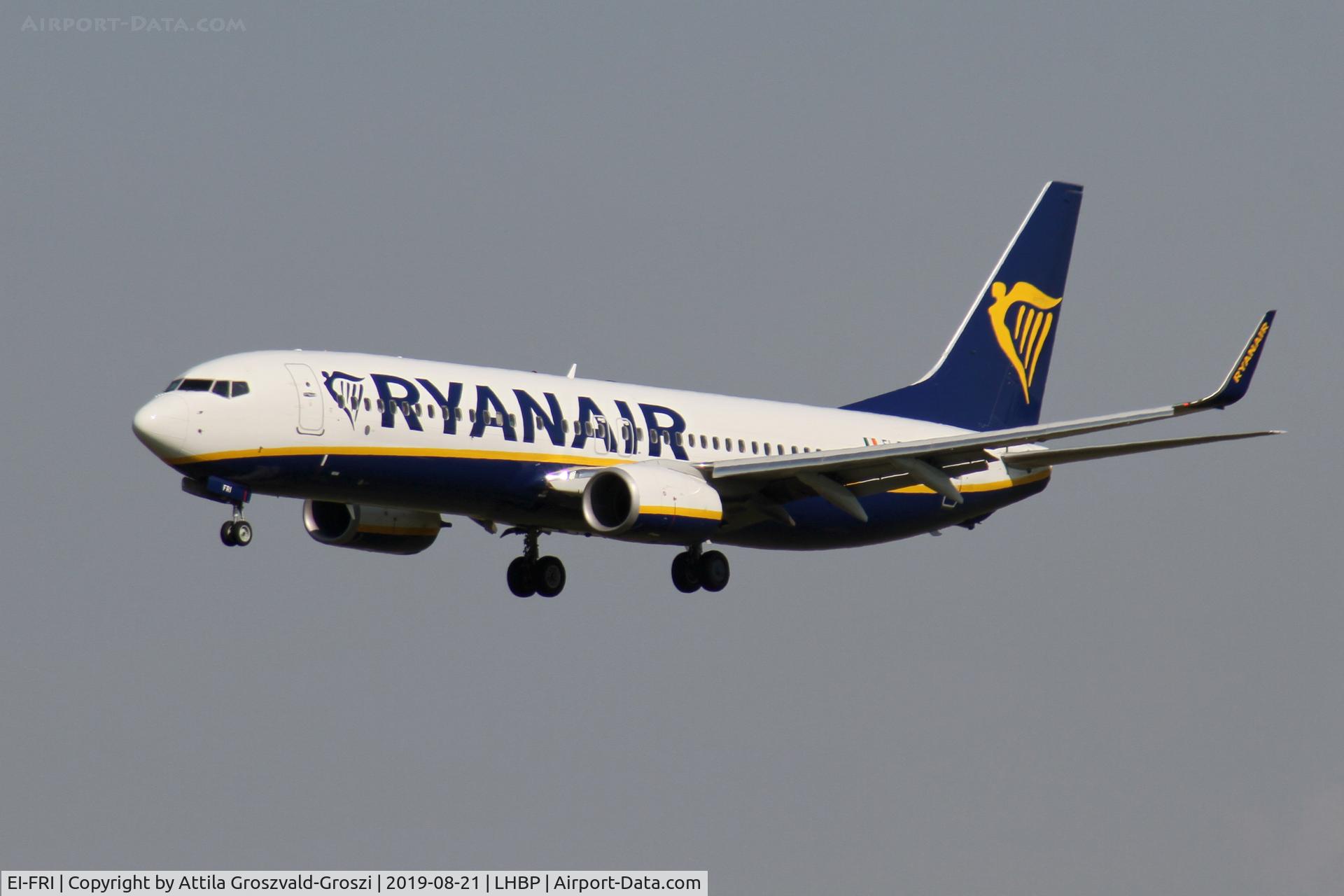 EI-FRI, 2016 Boeing 737-8AS C/N 44733, LHBP/BUD - Budapest Ferihegy, Liszt Ferenc International Airport, Hungary