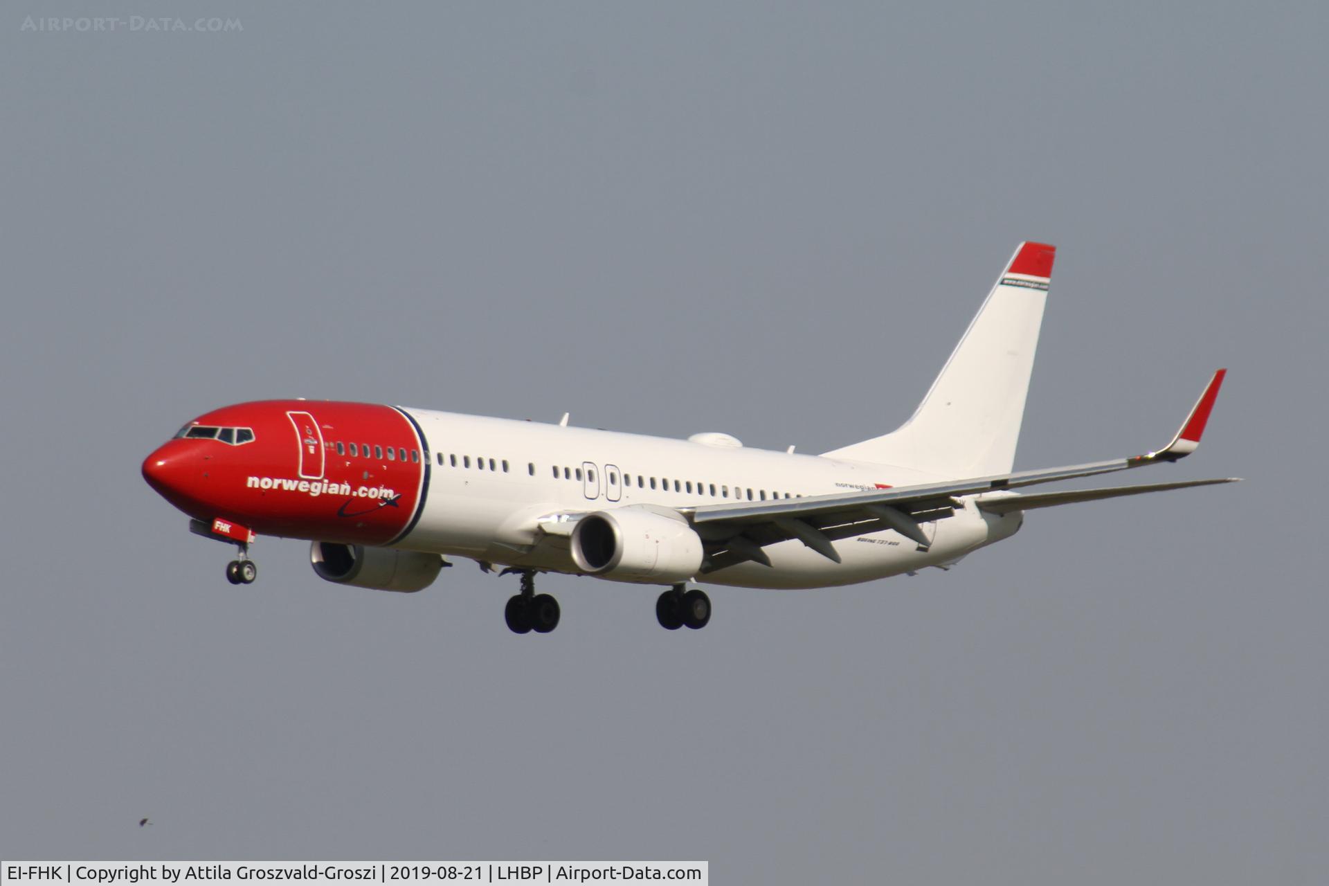 EI-FHK, 2015 Boeing 737-8JP C/N 41140, LHBP/BUD - Budapest Ferihegy, Liszt Ferenc International Airport, Hungary