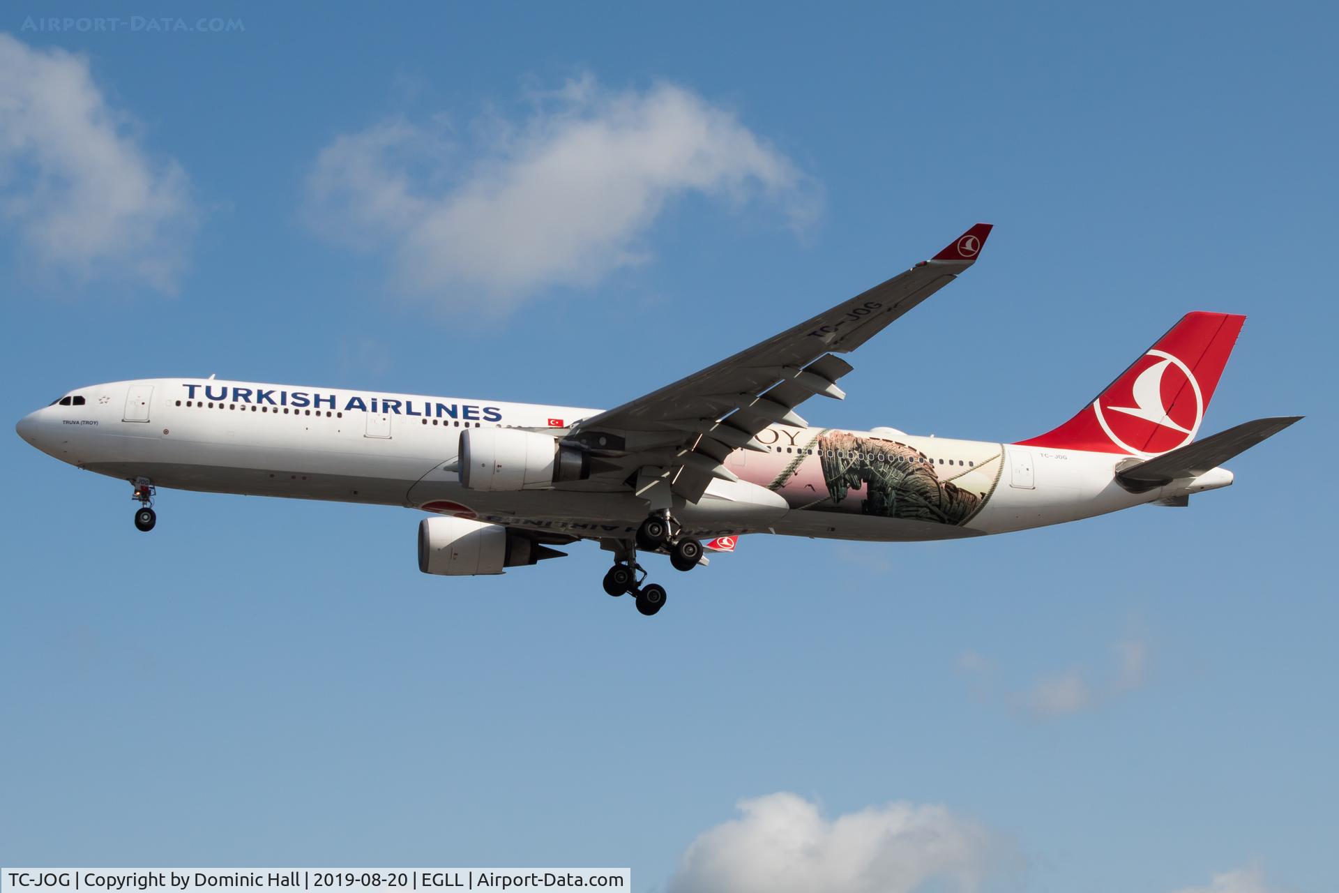 TC-JOG, 2015 Airbus A330-303 C/N 1620, Landing RWY 27R