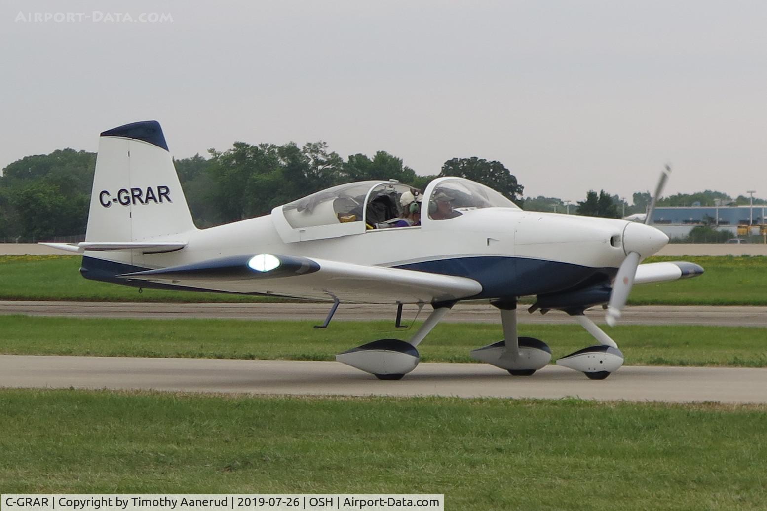 C-GRAR, 2013 Vans RV-7A C/N 73860, 2013 VANS AIRCRAFT INC RV-7A, c/n: 73860