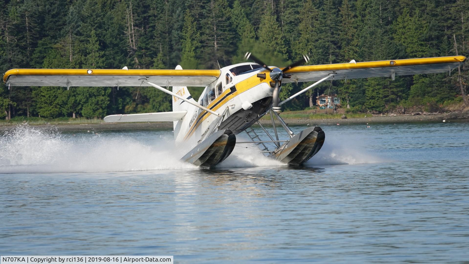 N707KA, De Havilland Canada DHC-3 Otter C/N 106, Roche Harbor