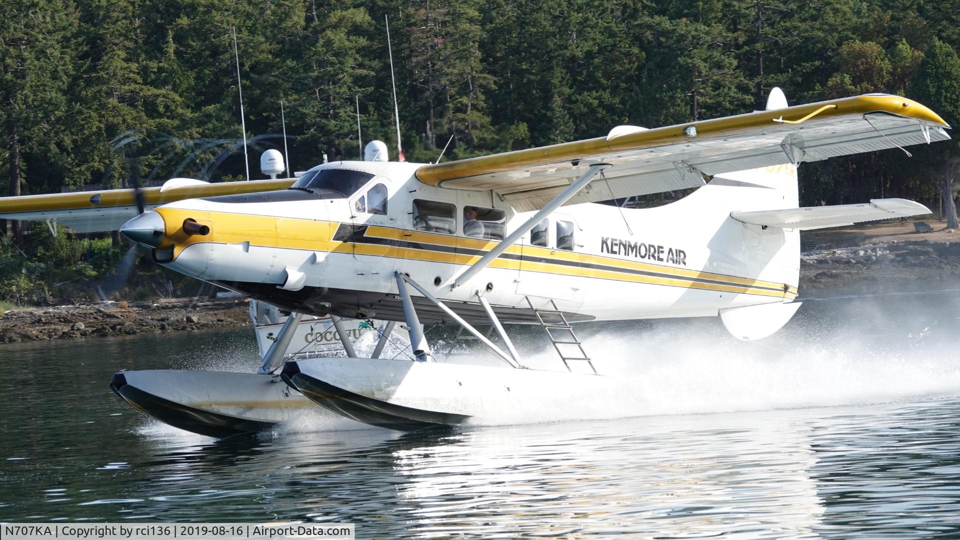 N707KA, De Havilland Canada DHC-3 Otter C/N 106, Roche Harbor