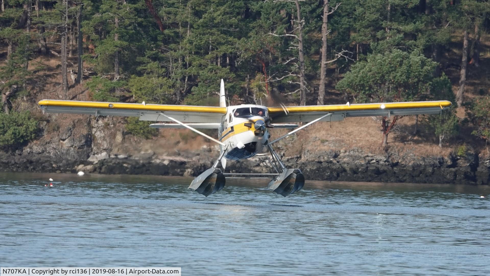 N707KA, De Havilland Canada DHC-3 Otter C/N 106, Roche Harbor