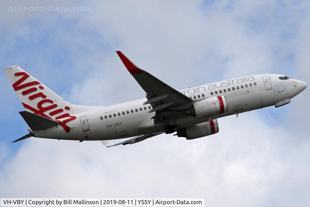 VH-VBY, 2005 Boeing 737-7FE C/N 34323, Their 50th a/c