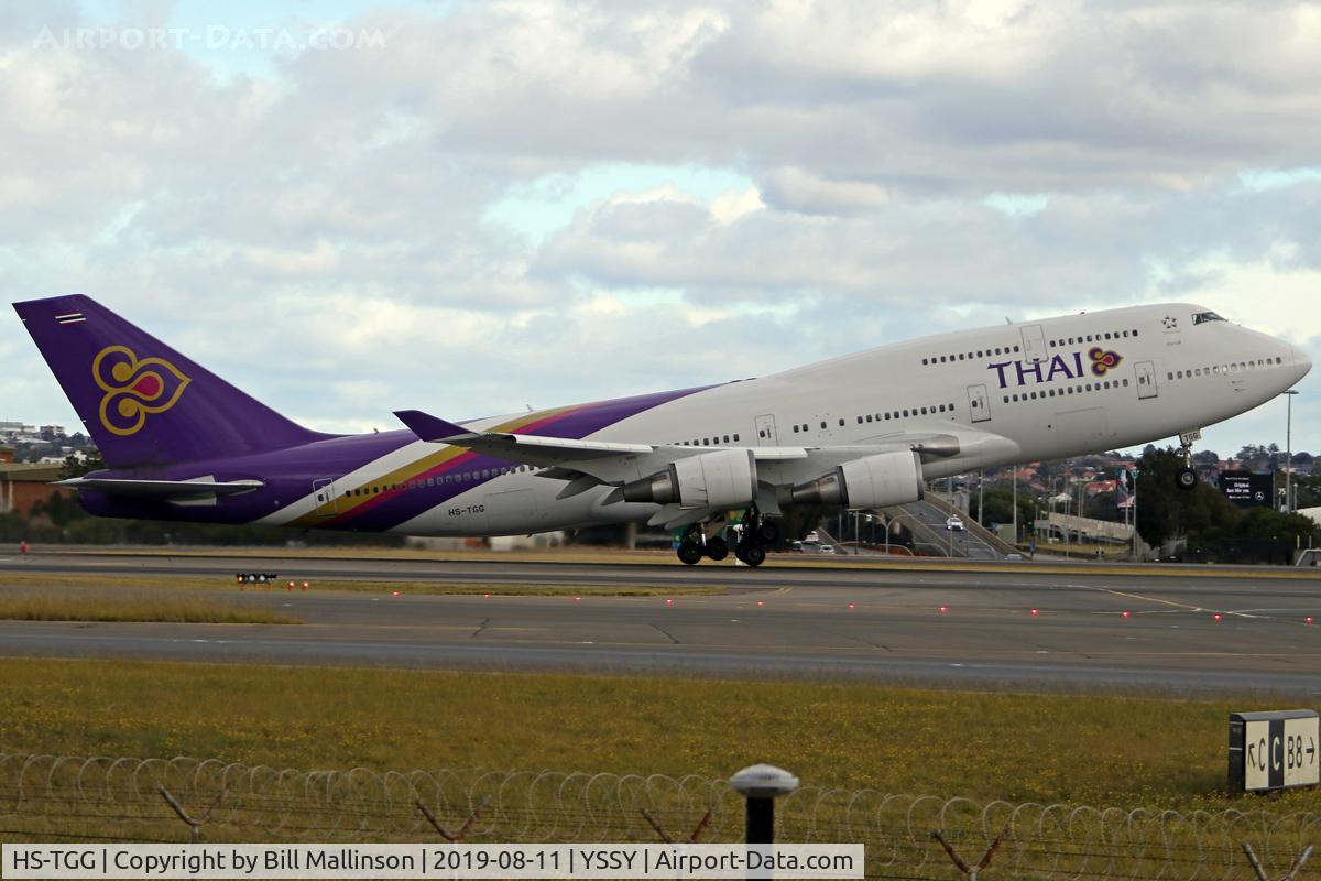 HS-TGG, 2003 Boeing 747-4D7 C/N 33771, home to BKK