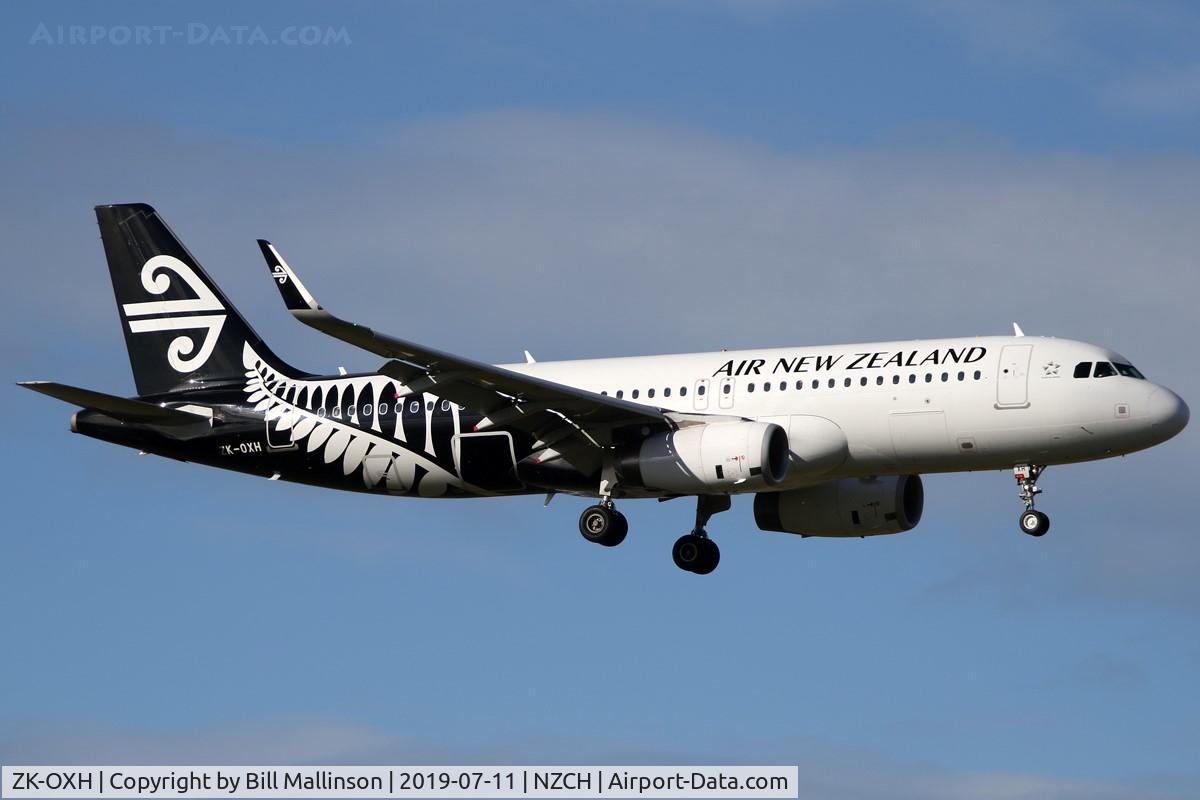 ZK-OXH, 2015 Airbus A320-232 C/N 6471, NZ535