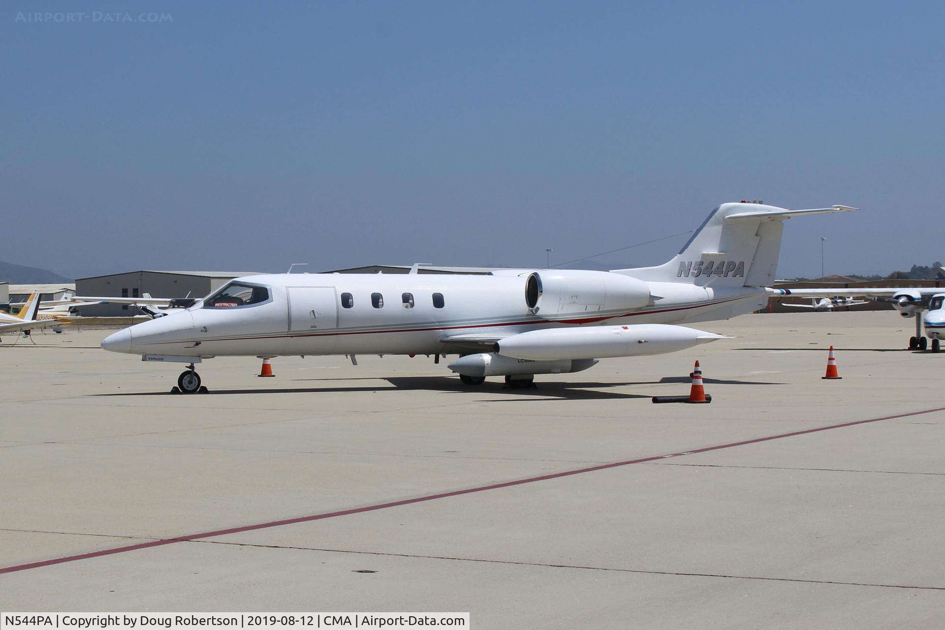 N544PA, 1979 Gates Learjet 35A C/N 247, 1979 Gates LEARJET 35A CITATION JET, two Garrett TFE 731 series 3,700 lb st each