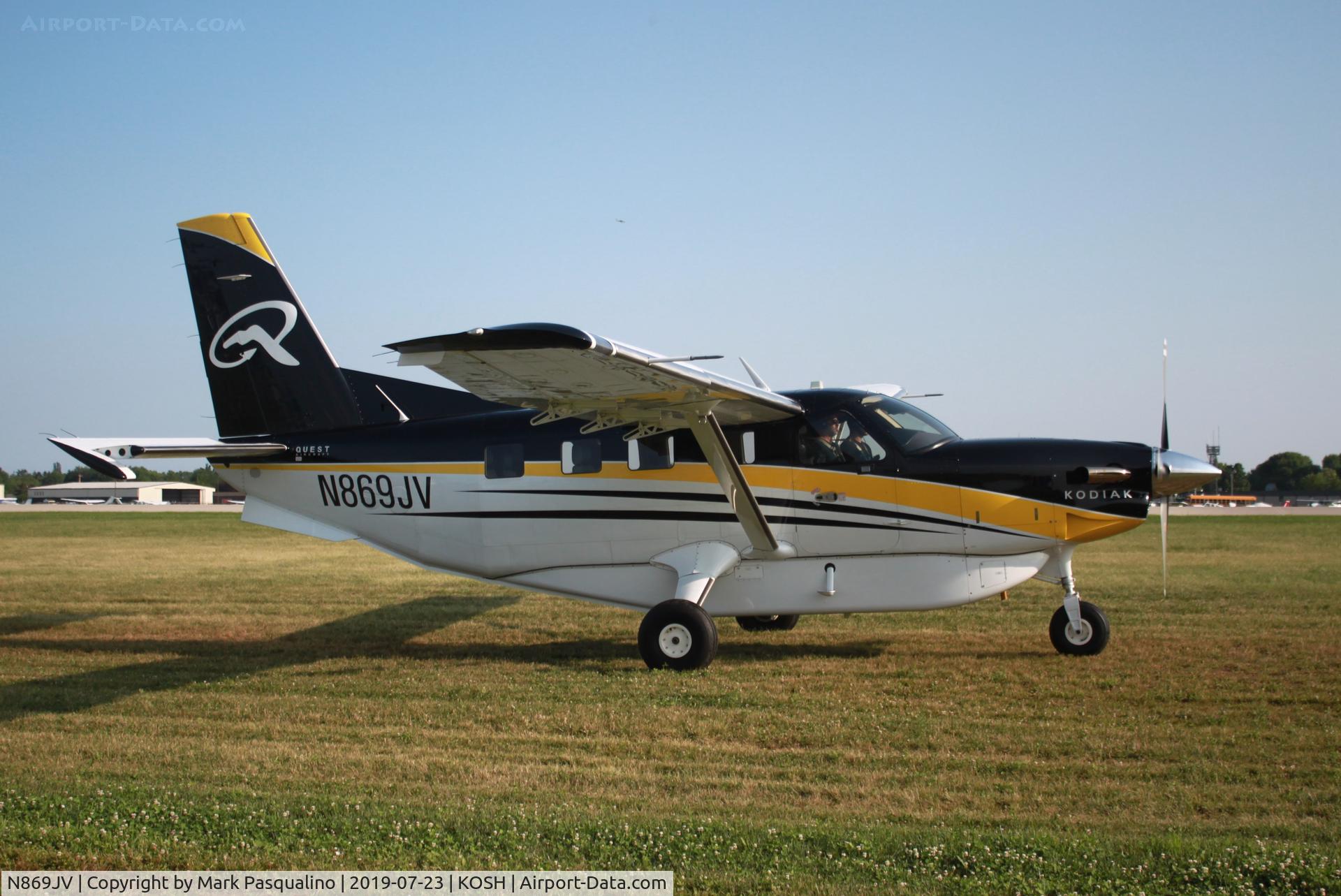 N869JV, 2015 Quest Kodiak 100 C/N 100-0146, Kodiak 100