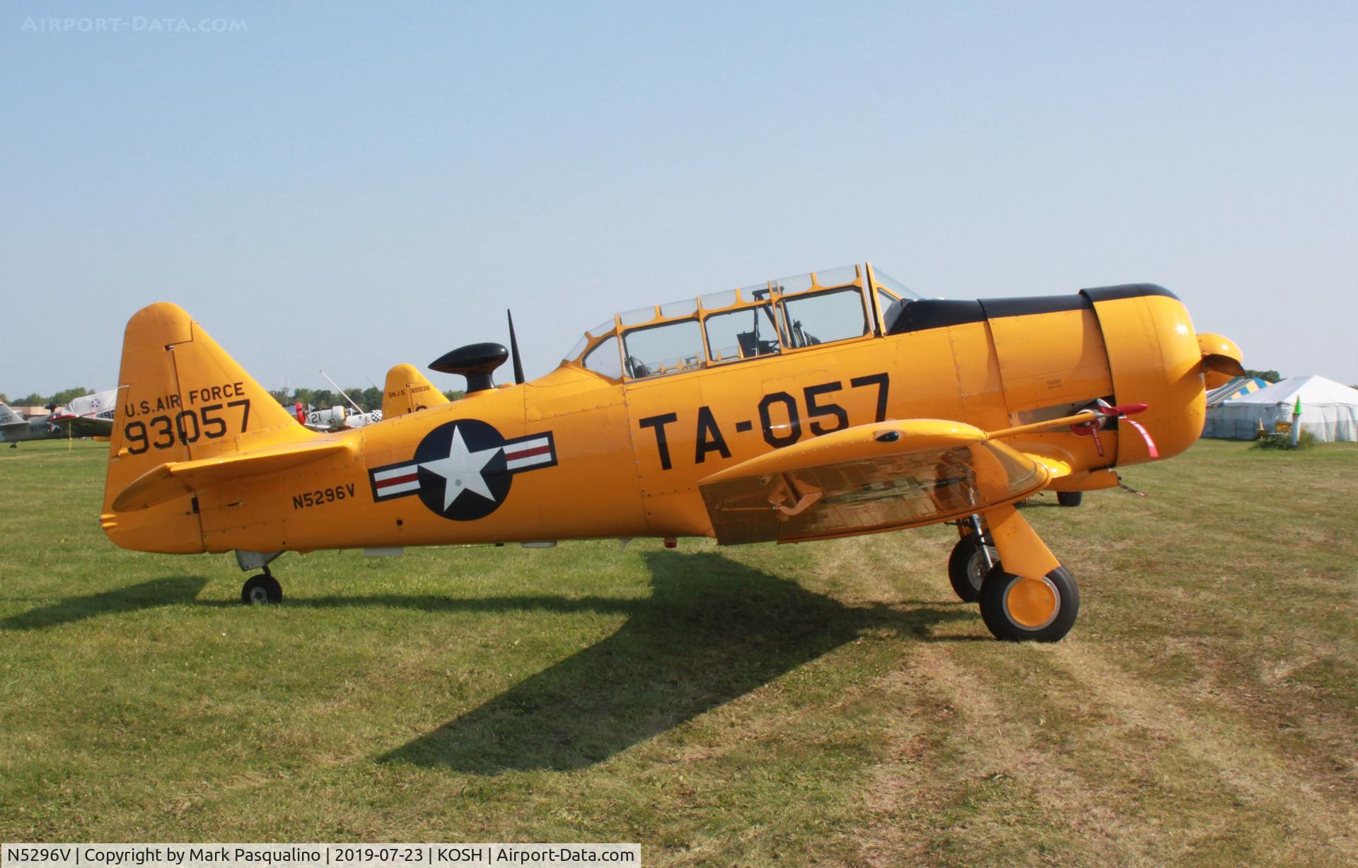 N5296V, North American AT-6G Texan C/N 168-161 (49-3057), North American AT-6G
