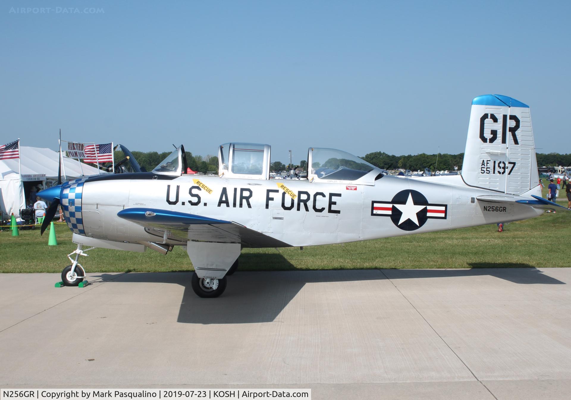 N256GR, 1956 Beech A45 C/N G-754, Beech T-34A