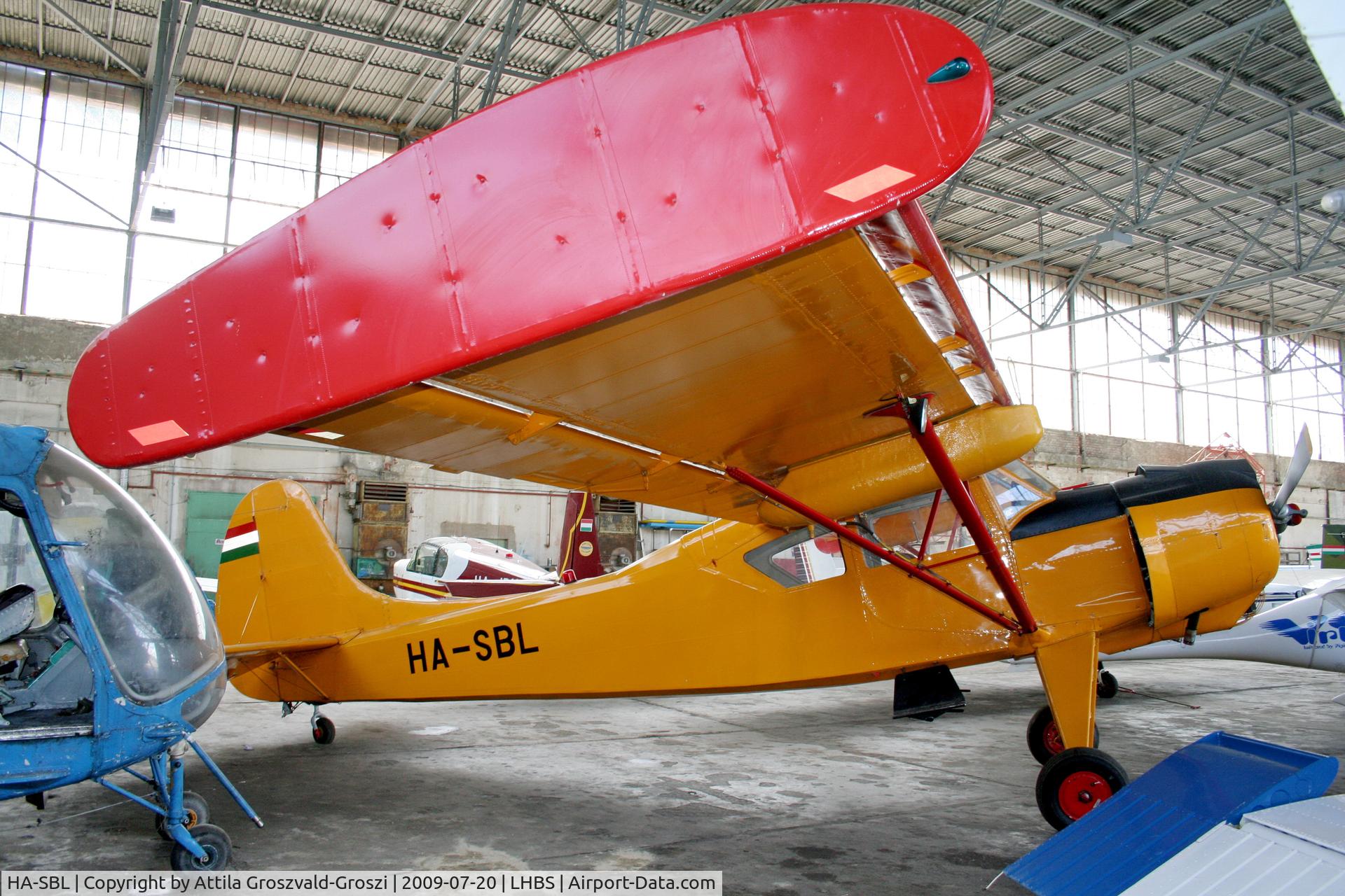 HA-SBL, 1969 PZL-Okecie PZL-101A Gawron C/N 119294, LHBS - Budaörs Airport, Hungary