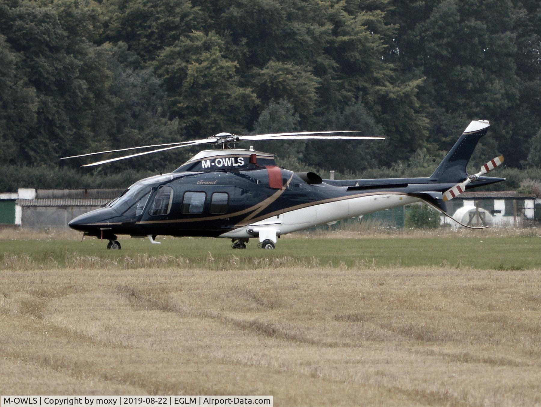 M-OWLS, 2010 Agusta A-109S Grand C/N 22160, Agusta A-109S Grand at White Waltham.