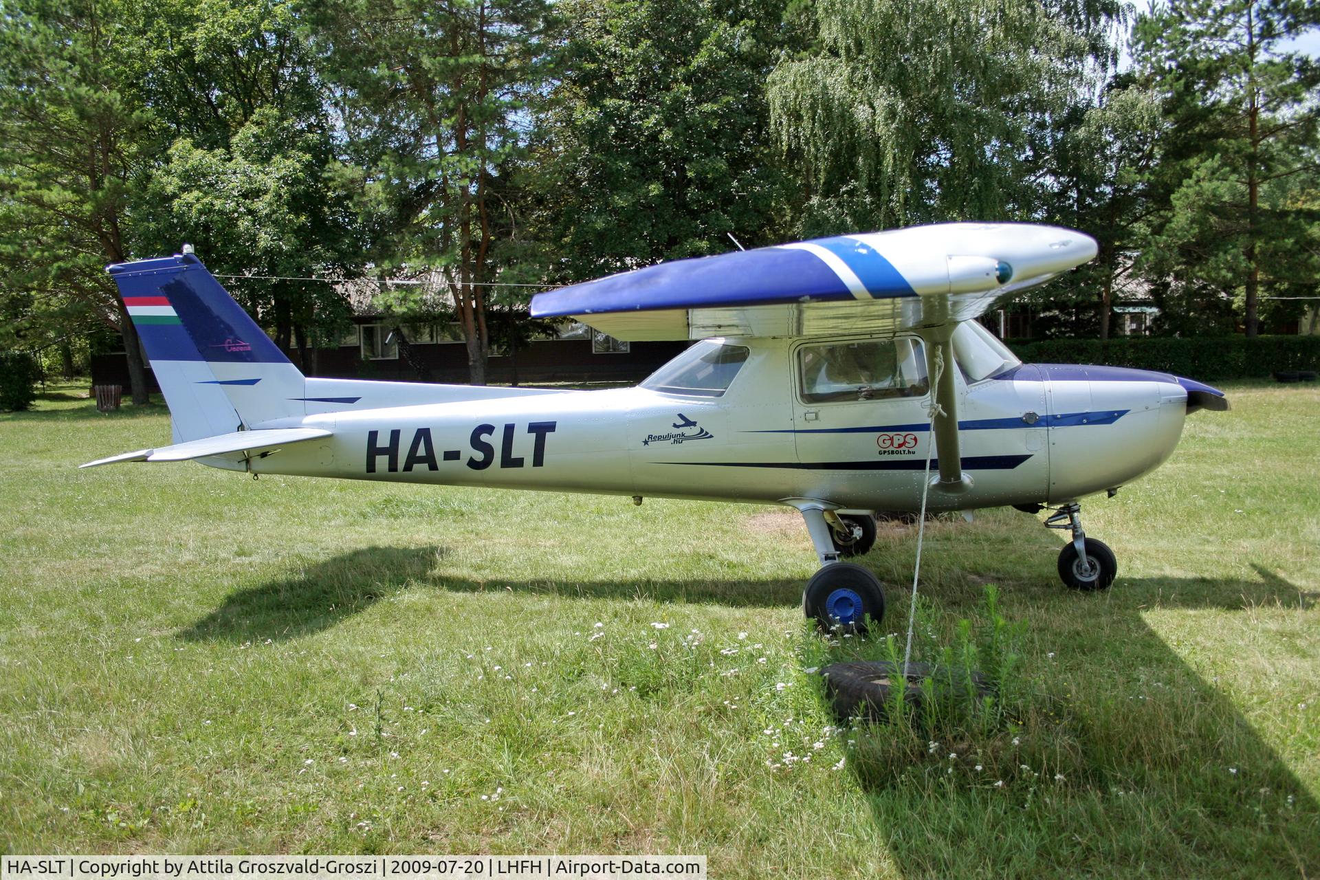 HA-SLT, 1973 Reims F150L C/N 0922, LHFH - Farkashegy Airport, Hungary