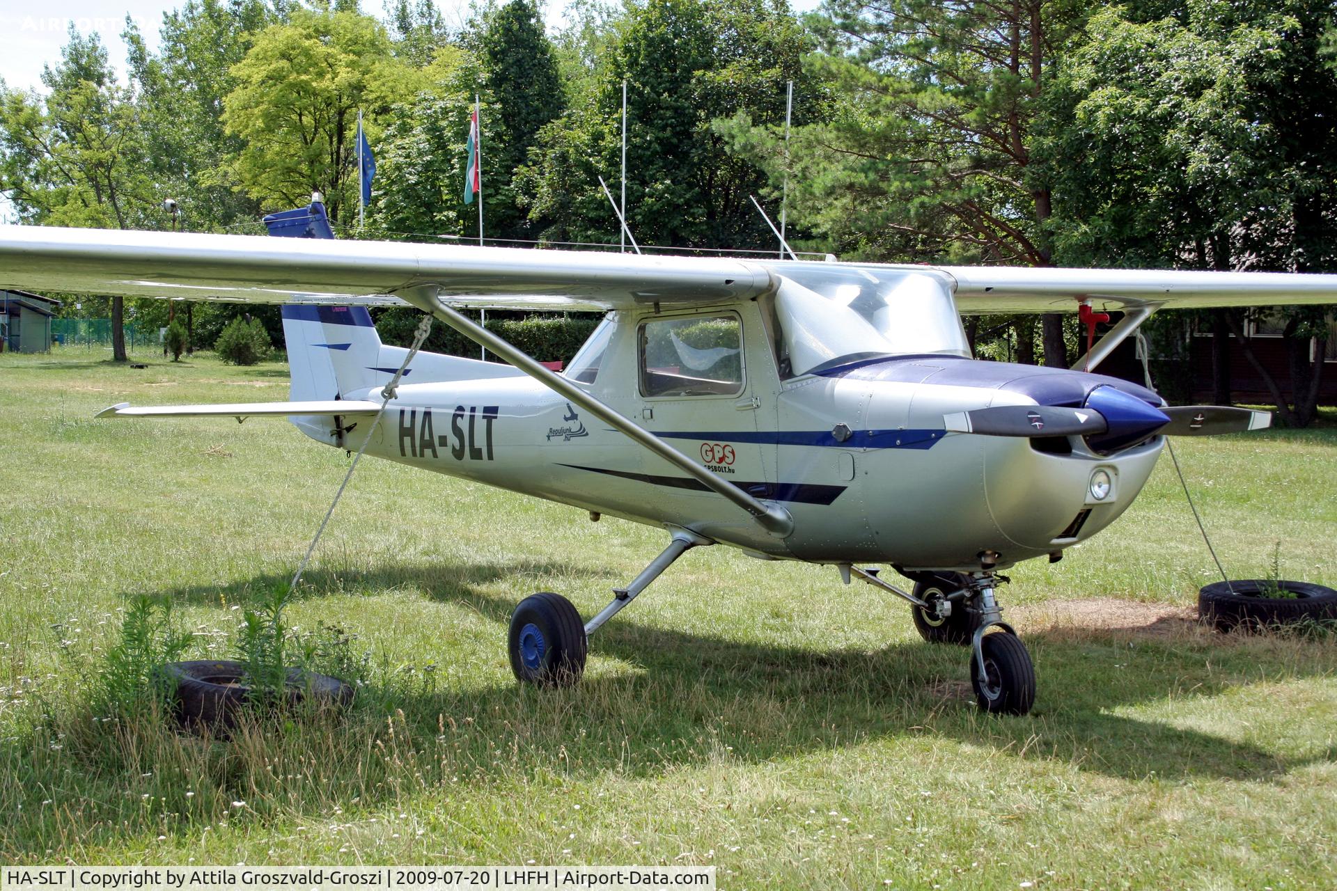 HA-SLT, 1973 Reims F150L C/N 0922, LHFH - Farkashegy Airport, Hungary