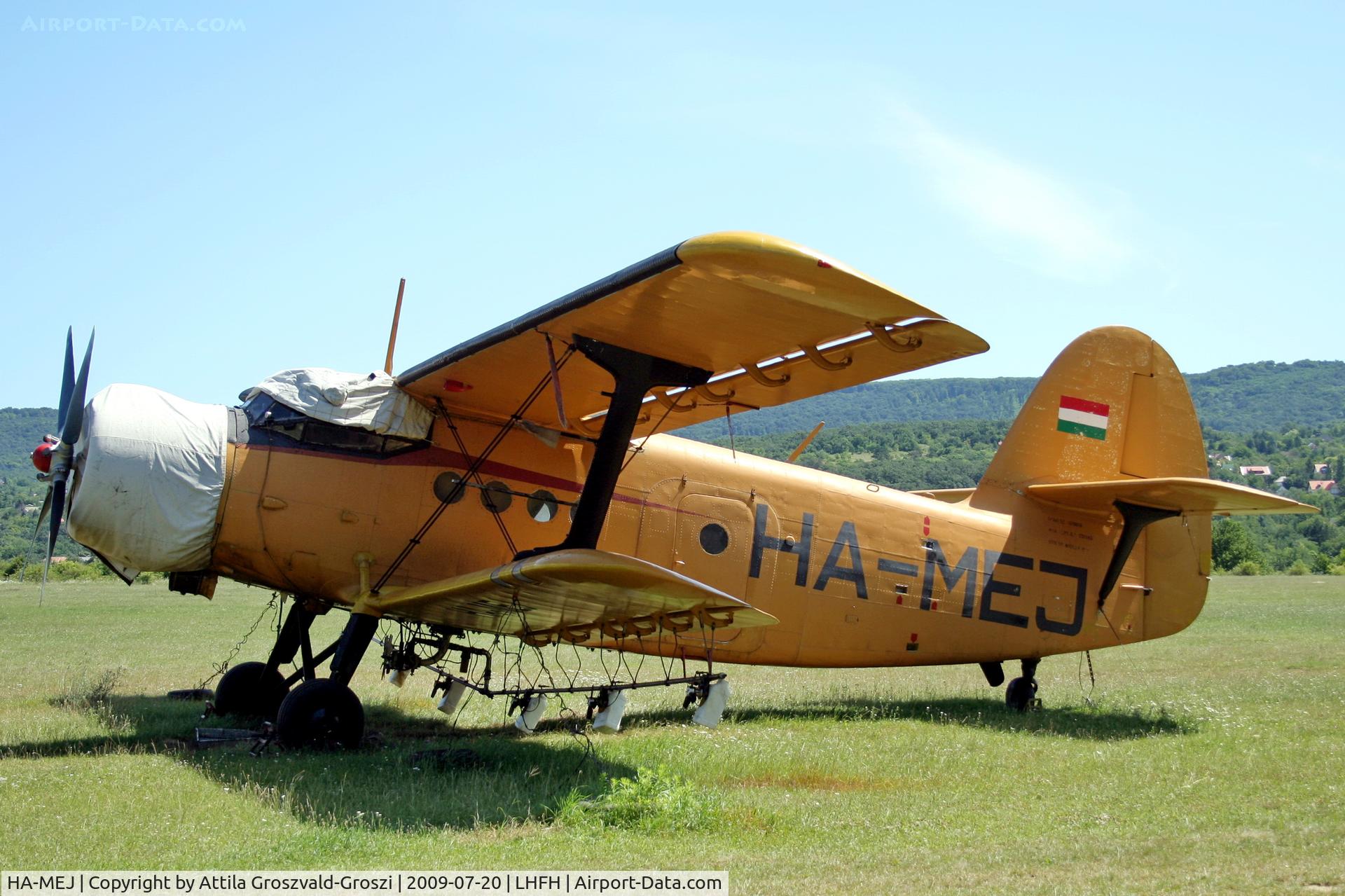 HA-MEJ, Antonov An-2R C/N 1G190-19, LHFH - Farkashegy Airport, Hungary