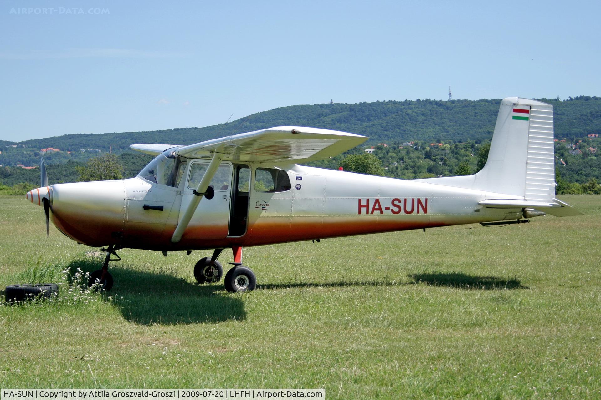 HA-SUN, 1958 Cessna 172 C/N 36536, LHFH - Farkashegy Airport, Hungary