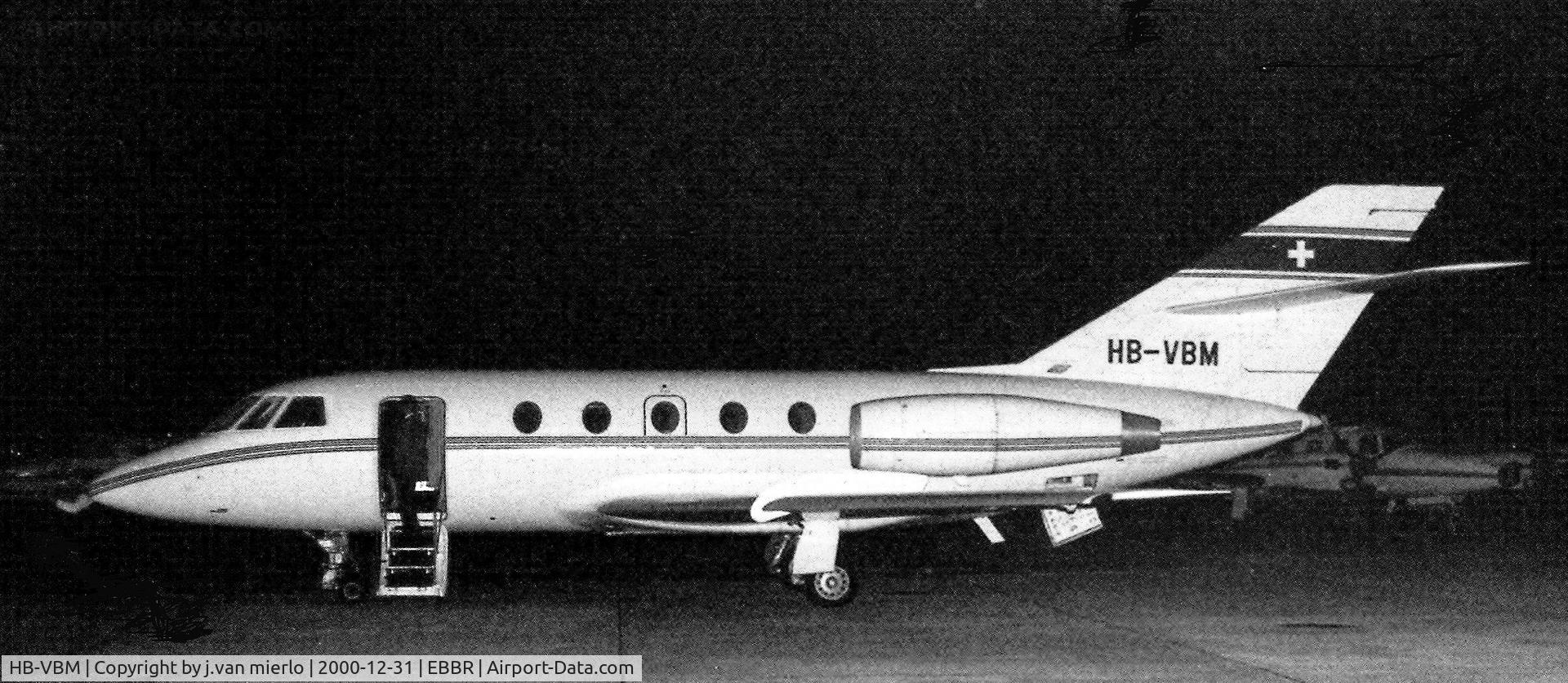 HB-VBM, 1968 Dassault Falcon (Mystere) 20C C/N 136, Brussels, Belgium