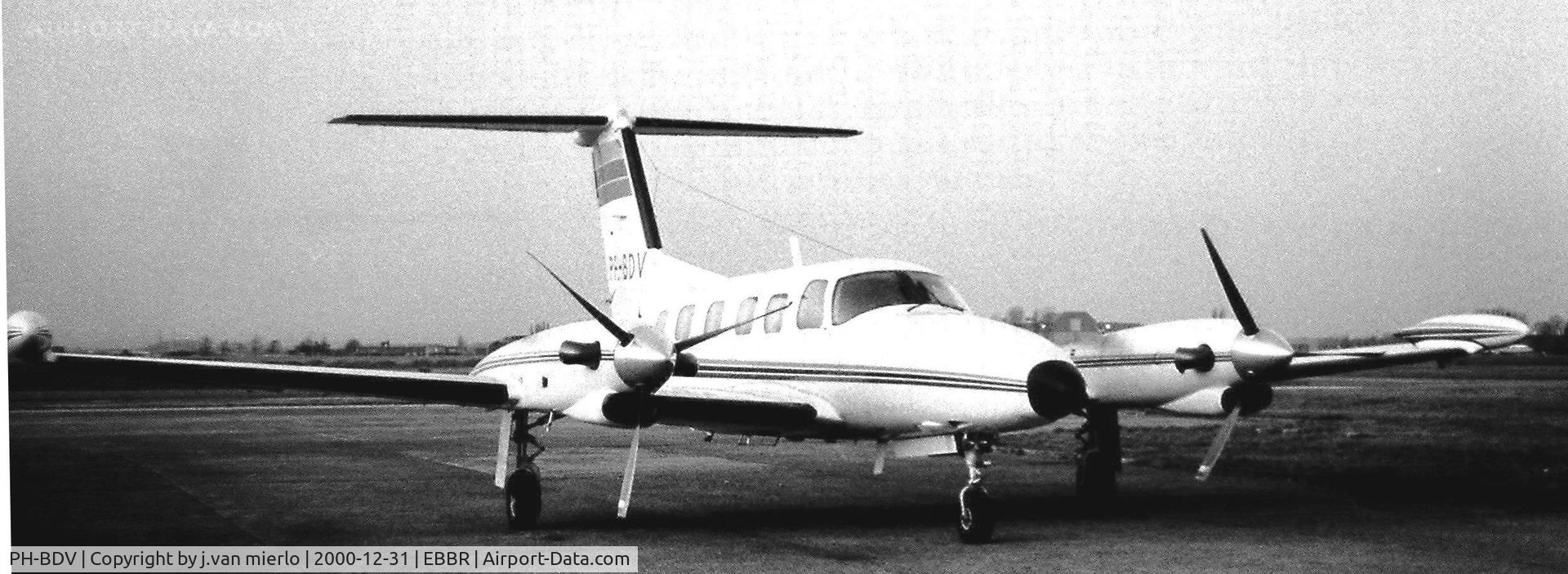 PH-BDV, Piper PA-42-720 Cheyenne III C/N 42-8001016, Brussels